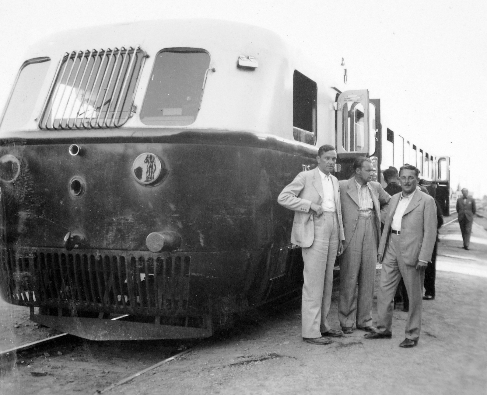 Hungary, Tas (később Árpád) motorkocsi-sínautóbusz., 1939, Gyöngyi, railway, Fortepan #11487