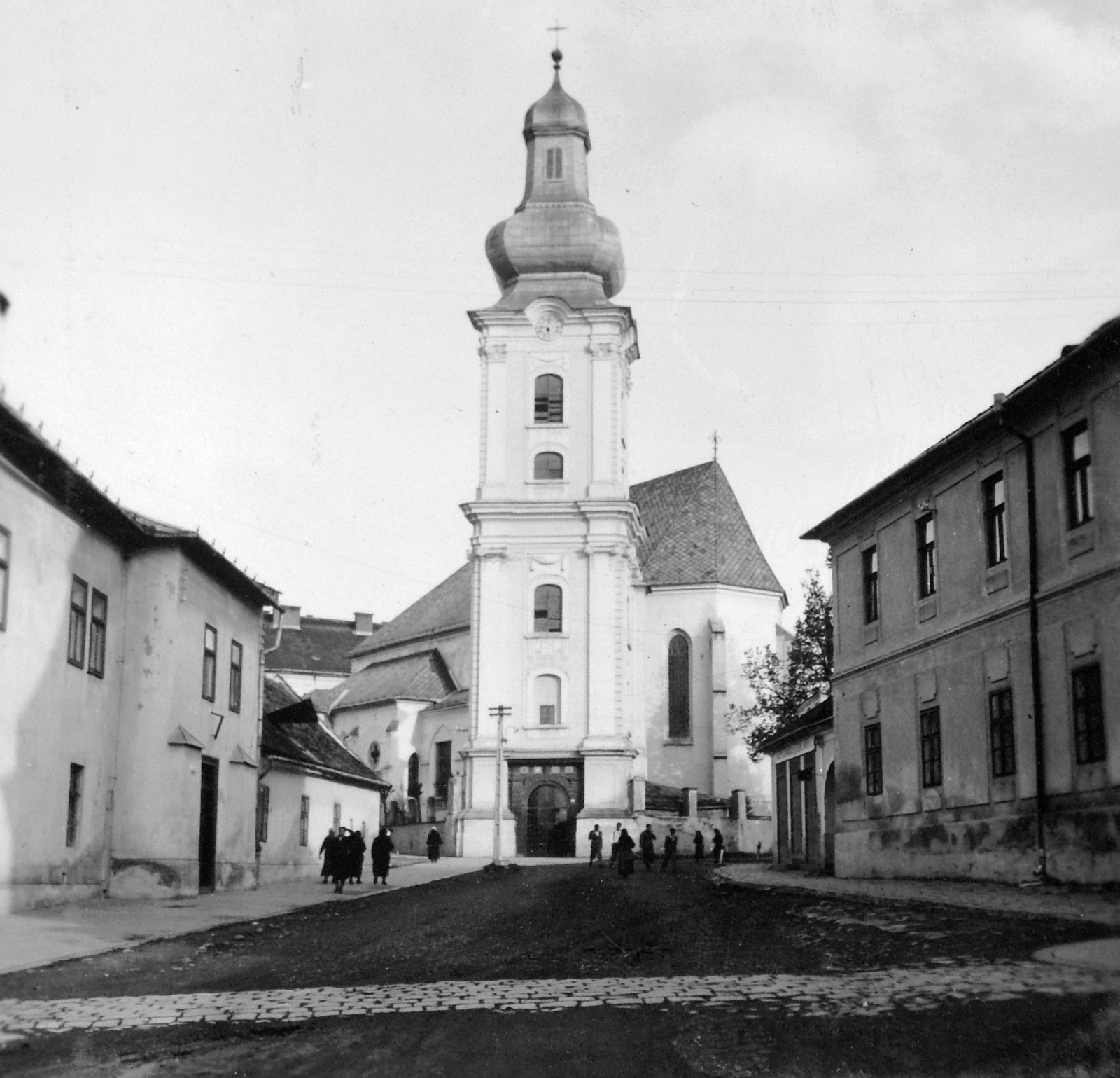 Szlovákia, Rozsnyó, Szűz Mária mennybevétele katedrális (Katedrála Nanebovzatia Panny Márie)., 1938, Gyöngyi, Csehszlovákia, templom, Fortepan #11506