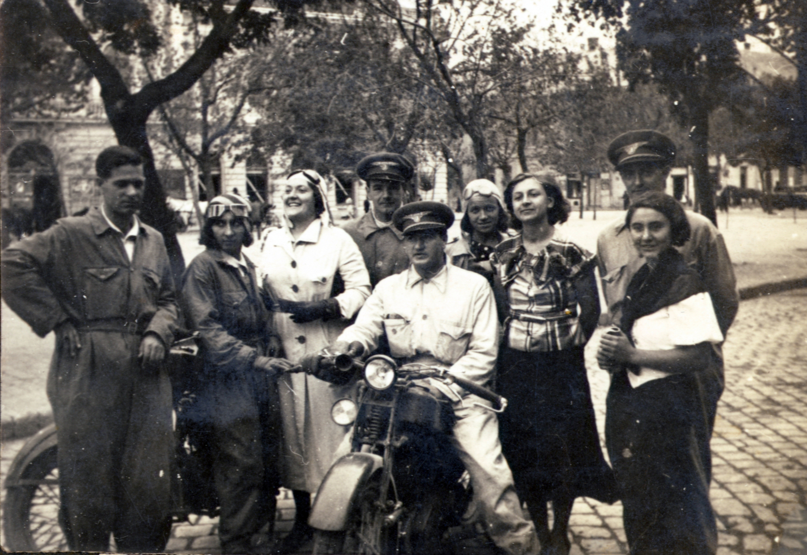 1939, Kelemen Zsuzsa, motorcycle, Fortepan #115130