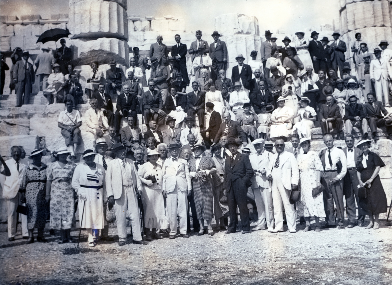 Greece, Athens, Akropolisz, Parthenón., 1938, Martinez Judit, ancient culture, Fortepan #115286