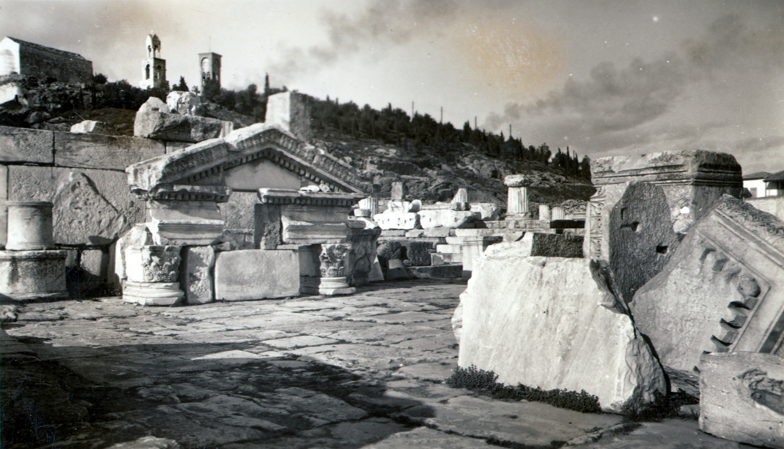 Greece, Elefsina, Eleuszisz Régészeti Múzeum., 1938, Martinez Judit, museum, ruins, ancient culture, Fortepan #115292