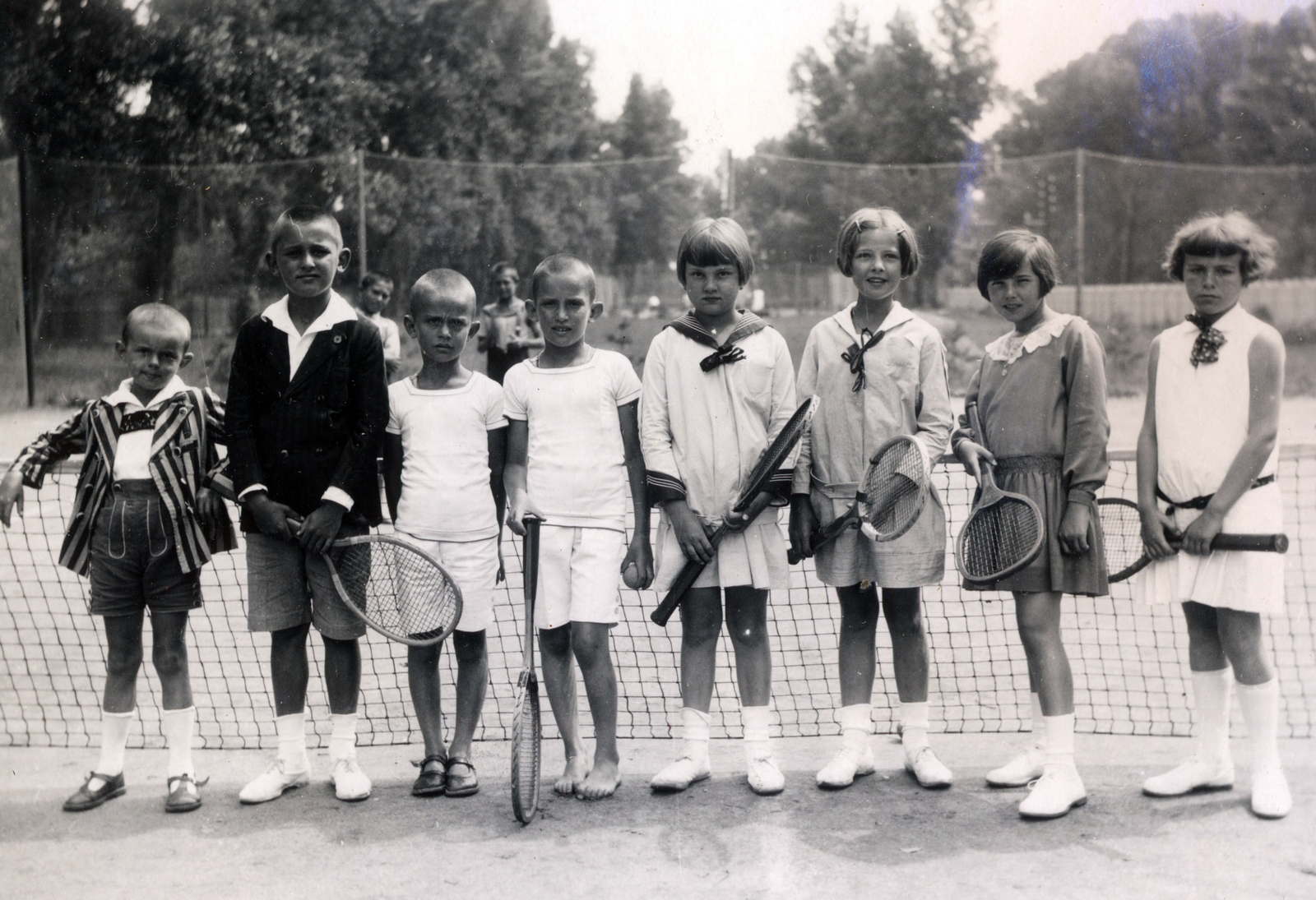 1933, Martinez Judit, tennis, Fortepan #115325