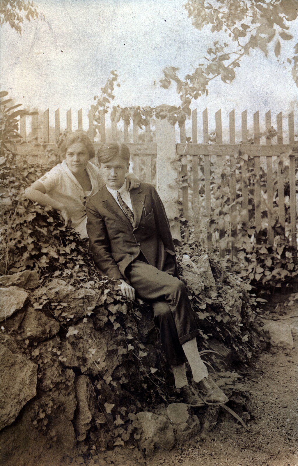 Hungary, Németh László író és felesége, Démusz Gabriella., 1925, Németh László Társaság, Fortepan #115389