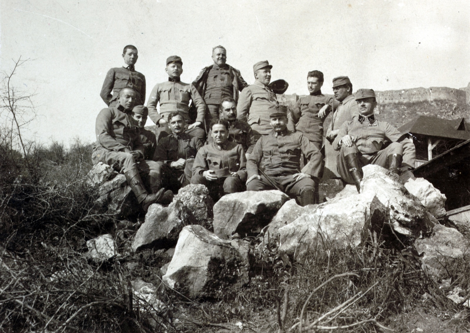 1915, Schmal Alexandra, First World War, tableau, Fortepan #115547