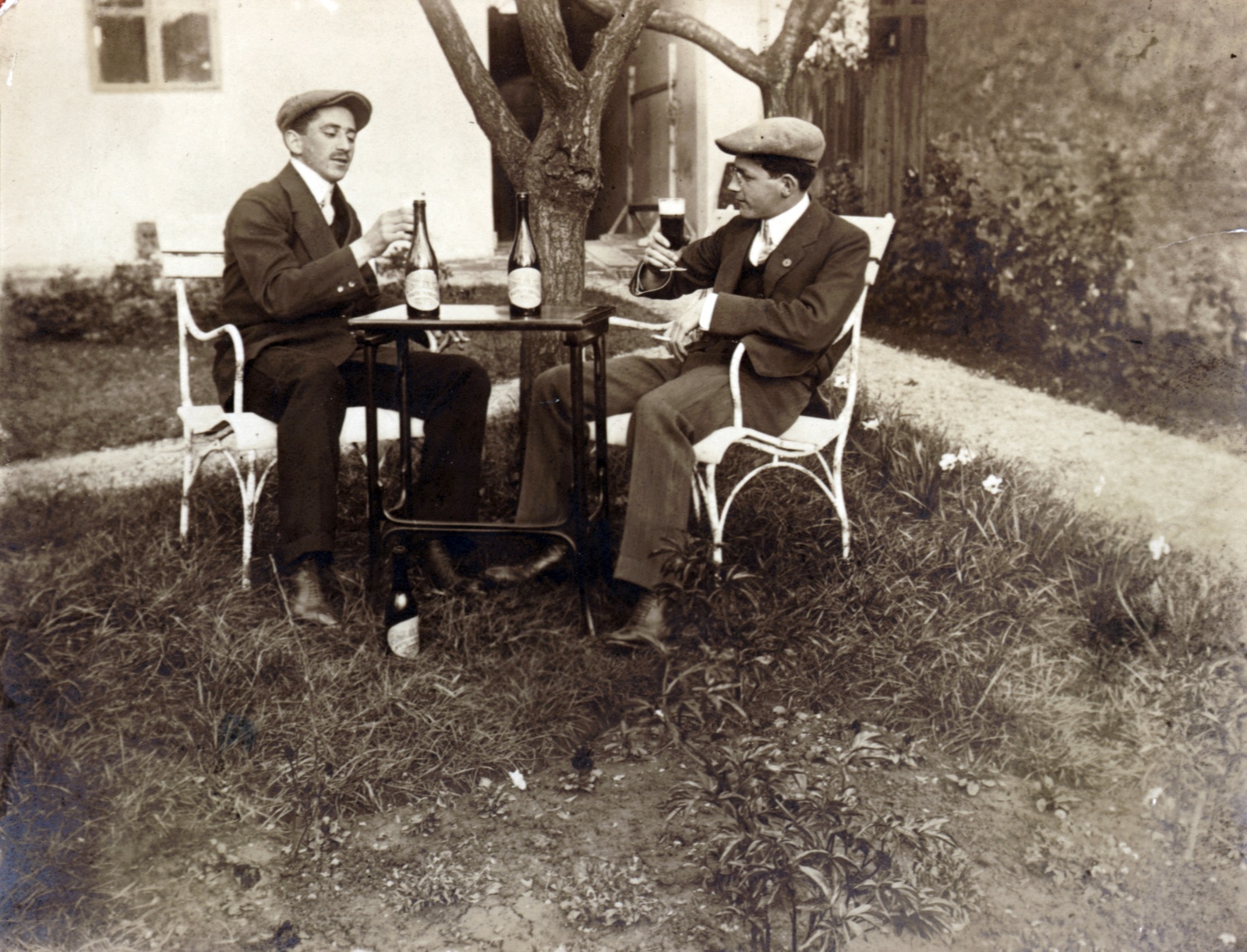 1921, Schmal Alexandra, drink, beer, Fortepan #115596