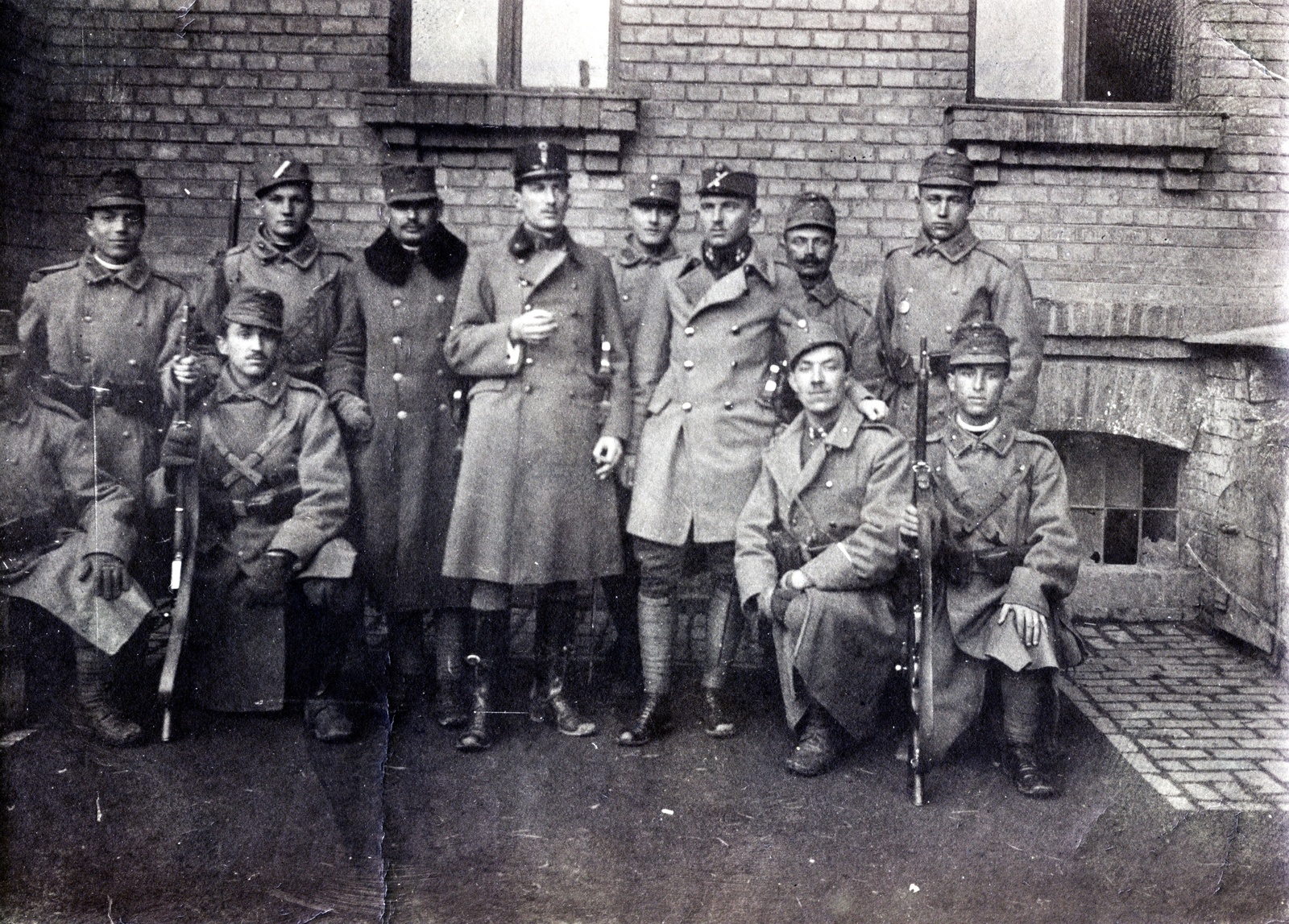 Hungary, Budapest IX., Üllői út 133-135. Ferenc József gyalogsági laktanya, 1. honvéd gyalogezred., 1914, Széman György, Budapest, Fortepan #115882