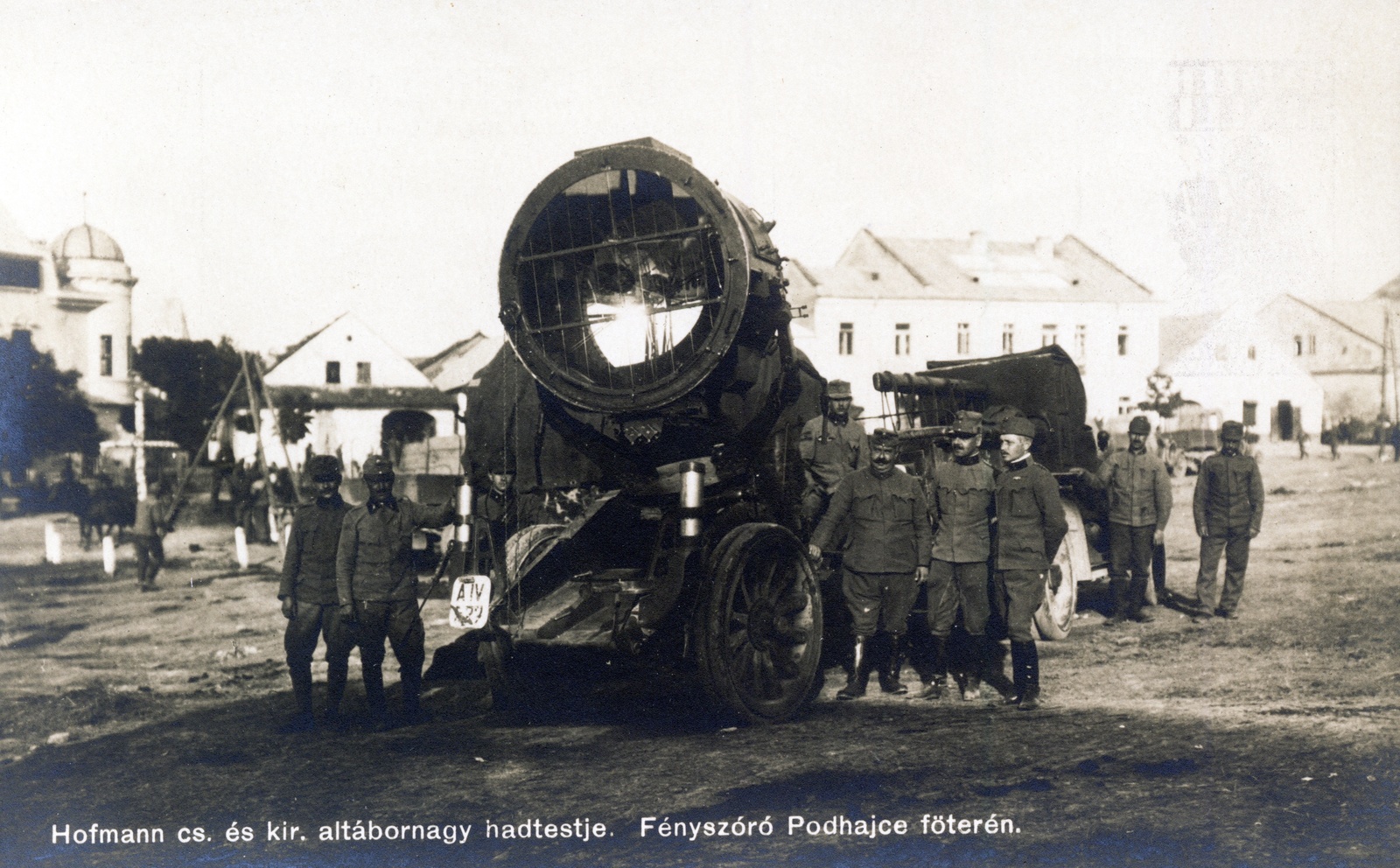 Ukraine, Pidhaitsi, (Podhajce), Függetlenség tere (Majdan Nezalezsnosztyi), a város főtere., 1916, Széman György, First World War, Fortepan #115890