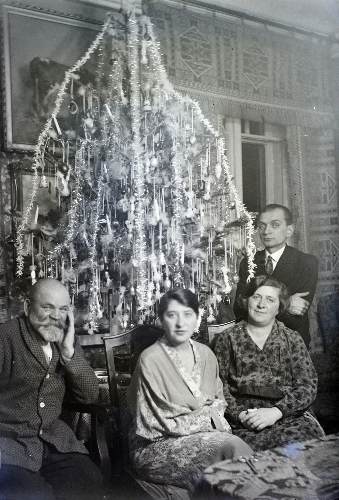 1936, Koroknai-Tegez Ferenc, Christmas, Fortepan #116026