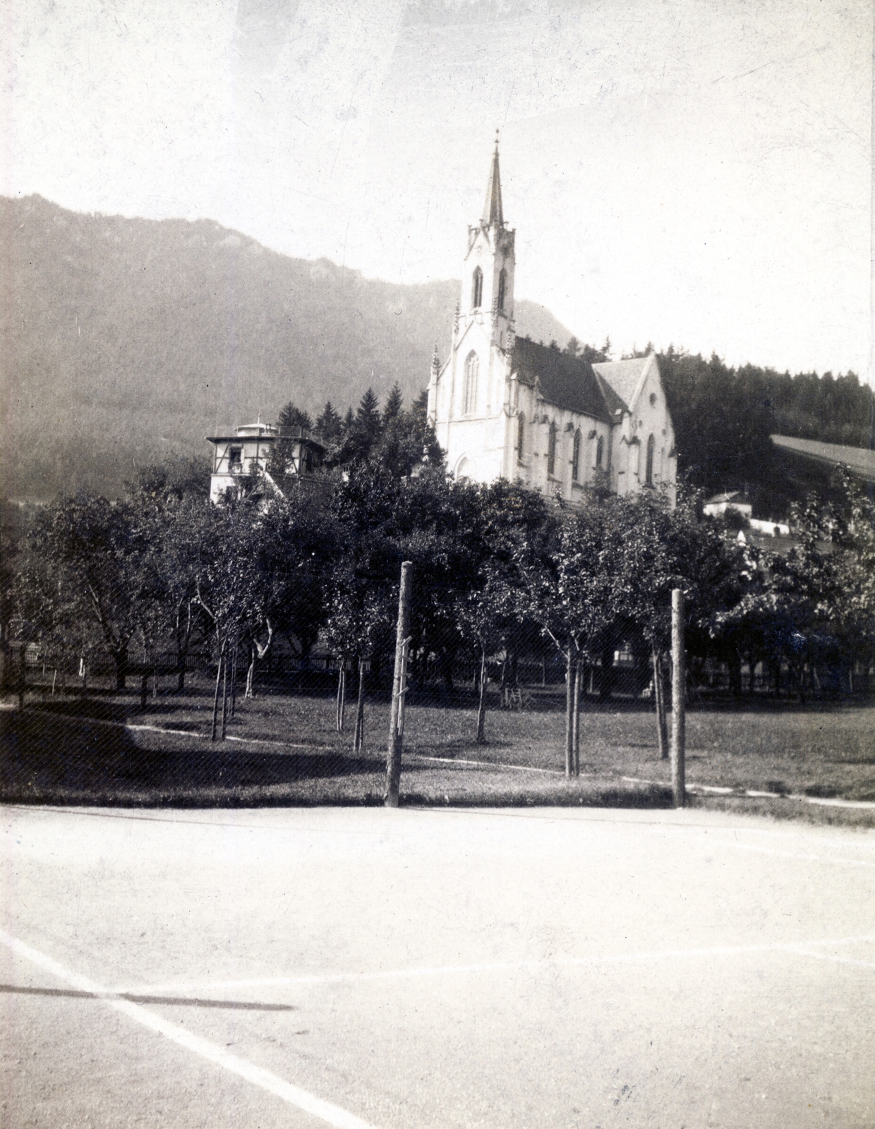 Austria, katolikus templom., 1916, Mátyásfalvi János, church, Fortepan #116211