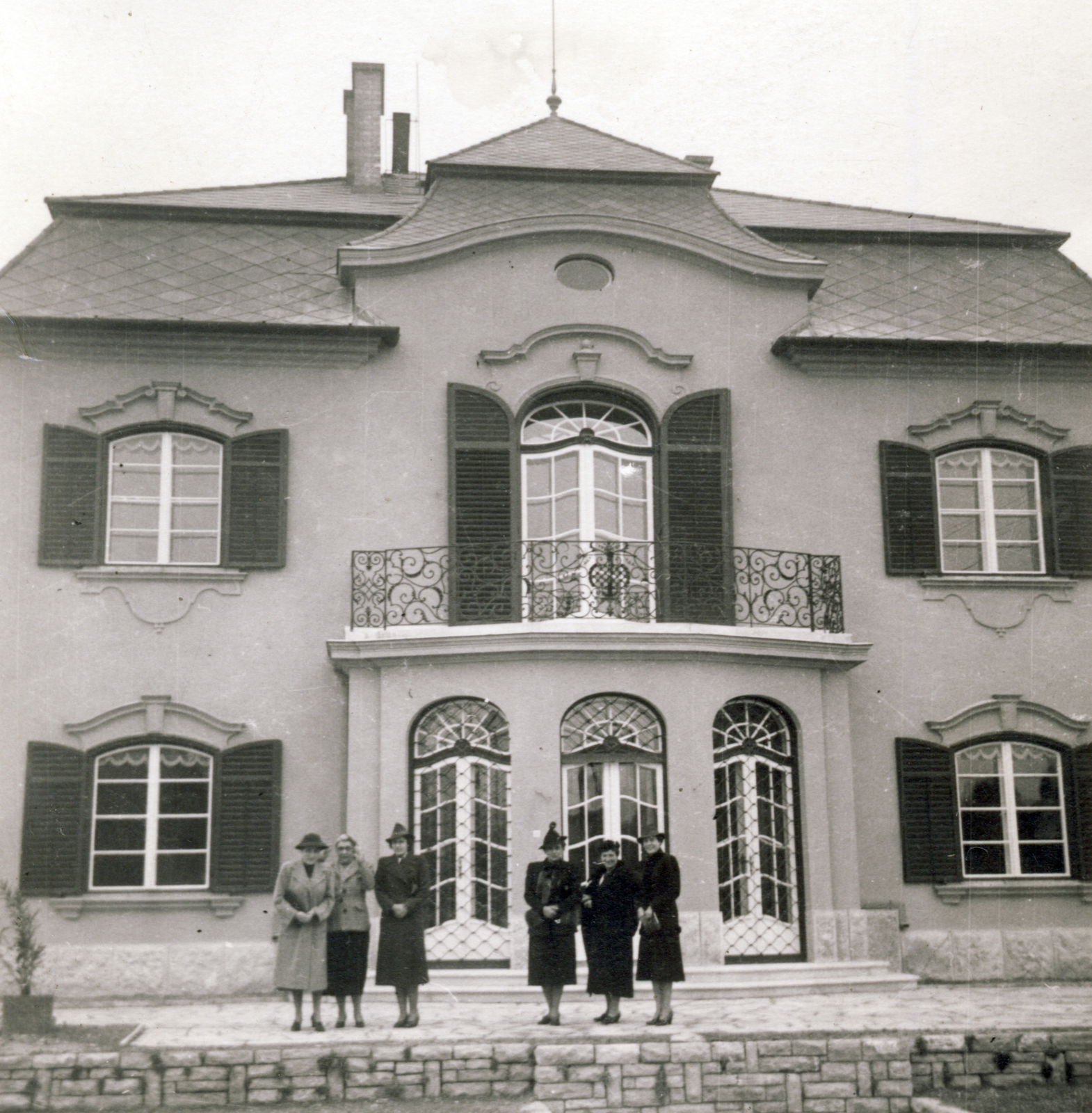 1937, Mátyásfalvi János, villa, zsalugáter, erkély ablak, erkély, Fortepan #116229