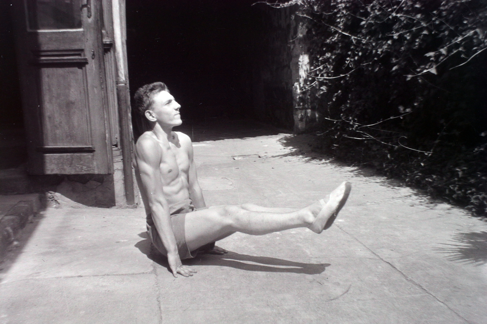 1942, Fortepan/Album009, exercise, gymnast, feat, Fortepan #116435