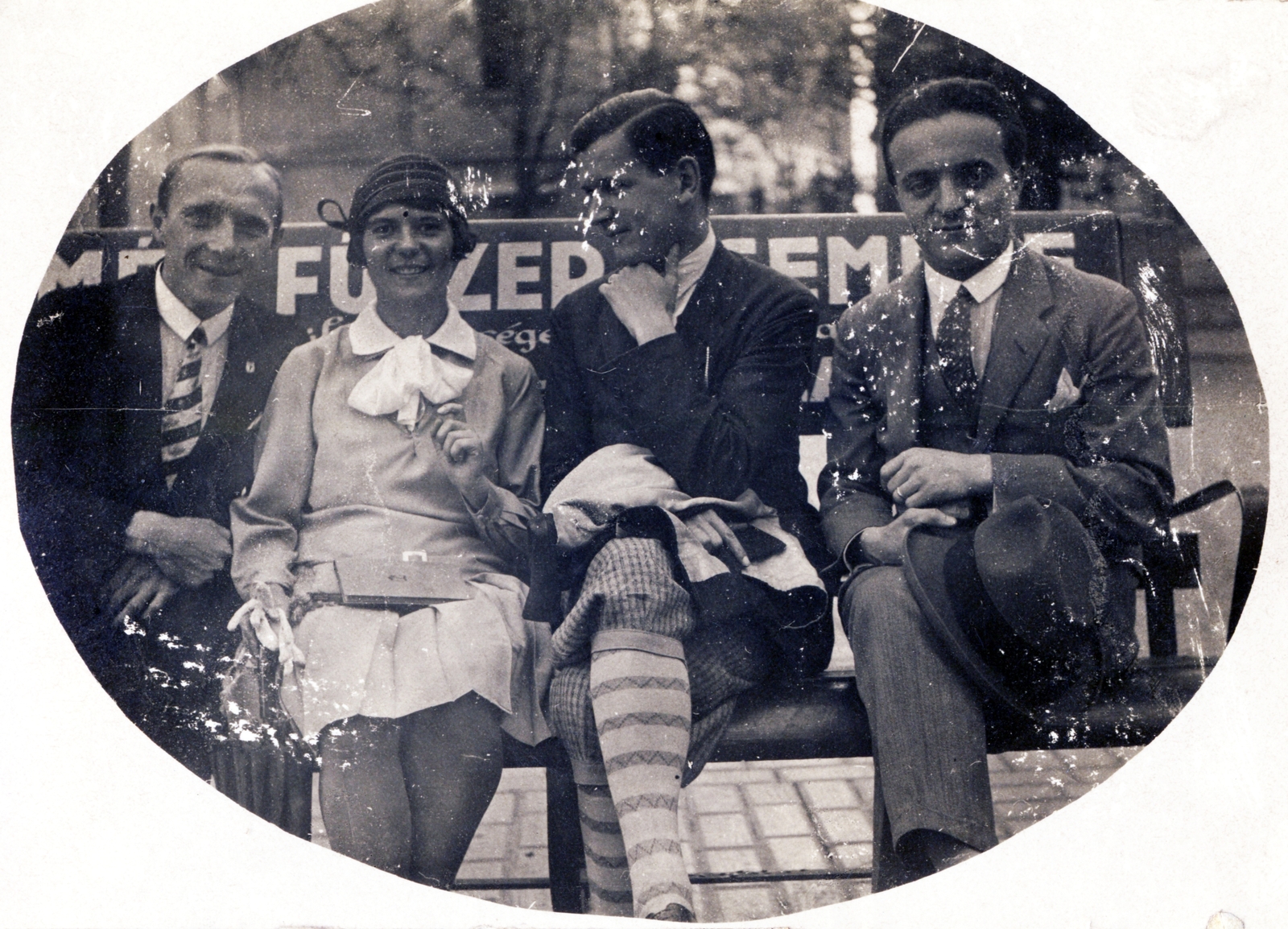 1926, Fortepan/Album009, leg over leg, Fortepan #116487