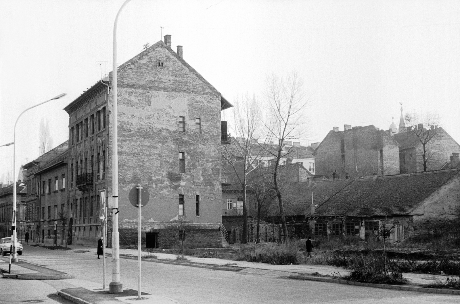 Hungary, Szeged, Szent István tér., 1976, Bartók István, Fortepan #116688