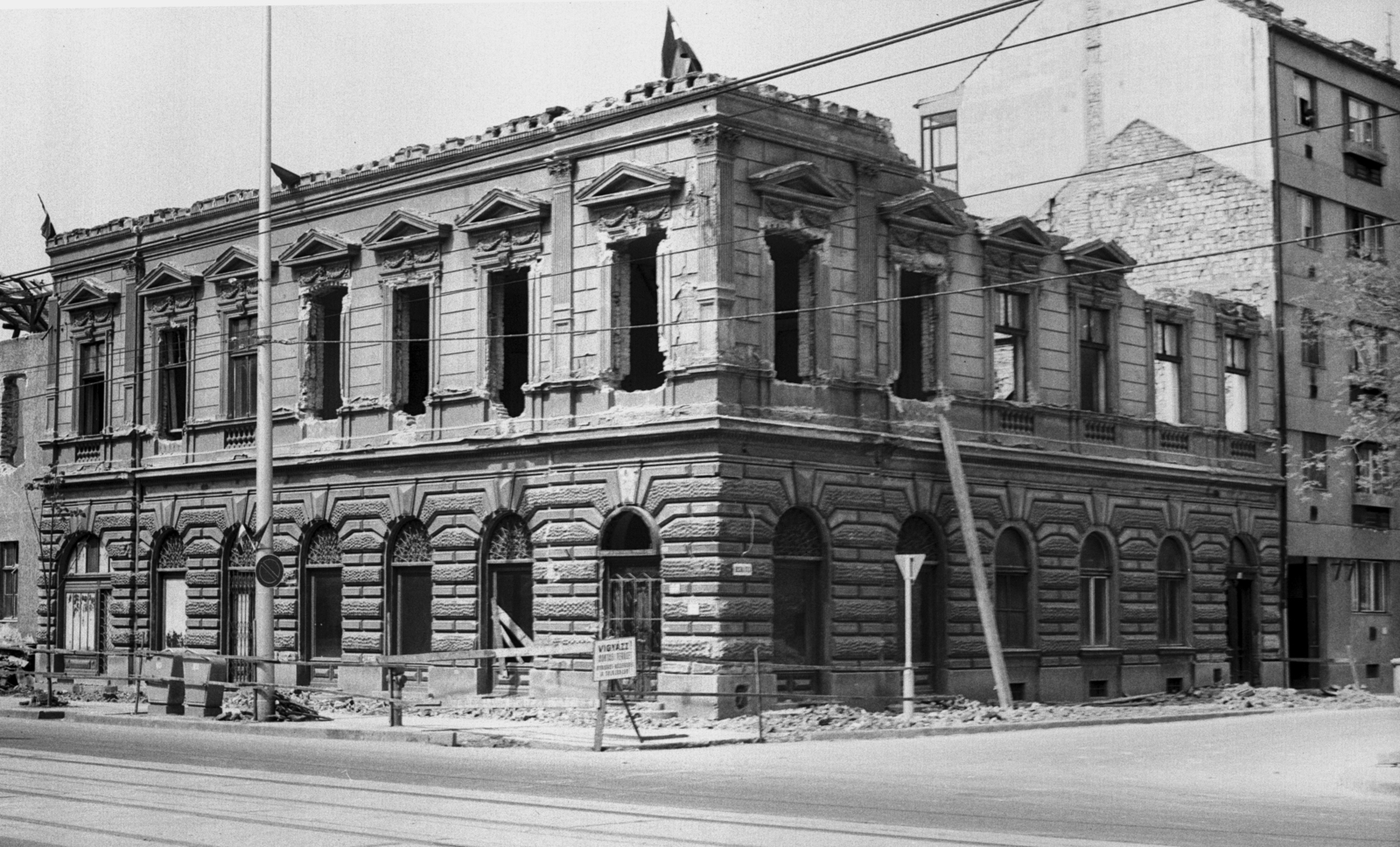 Hungary, Szeged, Kossuth Lajos sugárút - Bocskai utca sarok., 1976, Bartók István, Fortepan #116695