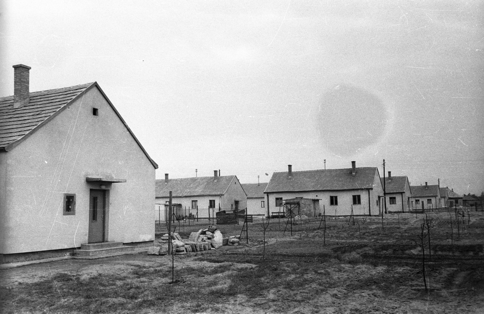 Magyarország, 1961, FSZEK Budapest Gyűjtemény / Sándor György, Sándor György, ház, Fortepan #116959