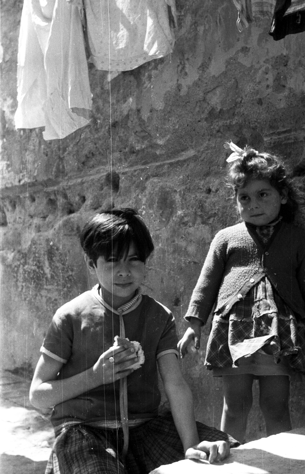 Italy, Naples, 1965, Aradi Péter, Szenczi Mária, Fortepan #117255