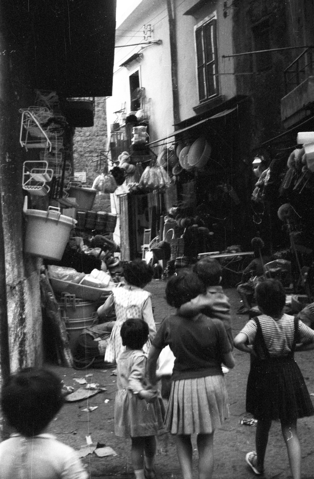 Italy, Venice, 1965, Aradi Péter, Szenczi Mária, Fortepan #117304