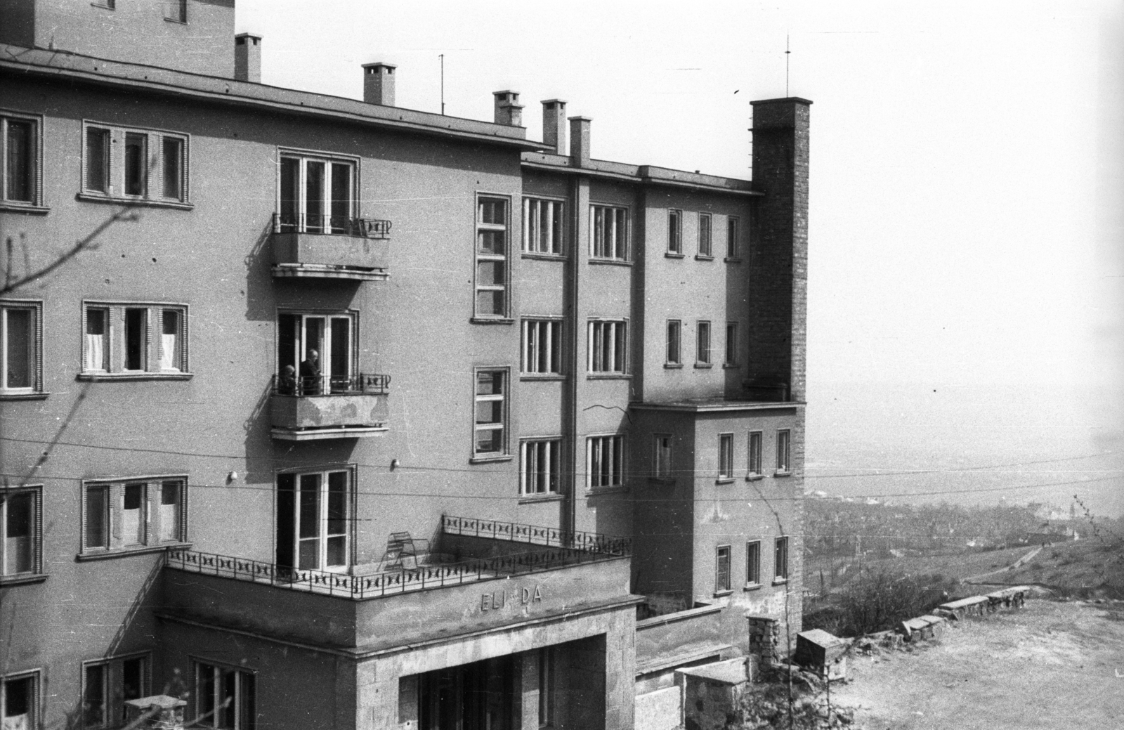 Hungary, Budapest XII., Melinda út 30-32., 1950, Dán Zsuzsanna, Budapest, tenement house, Fortepan #117657