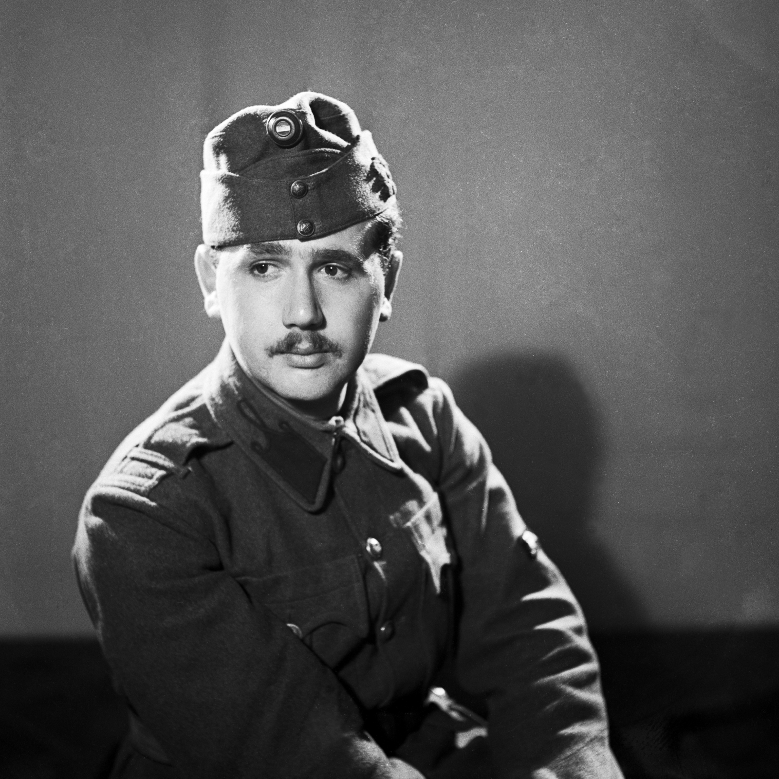 1940, Glázer Attila, sapper, Hungarian soldier, Fortepan #117814