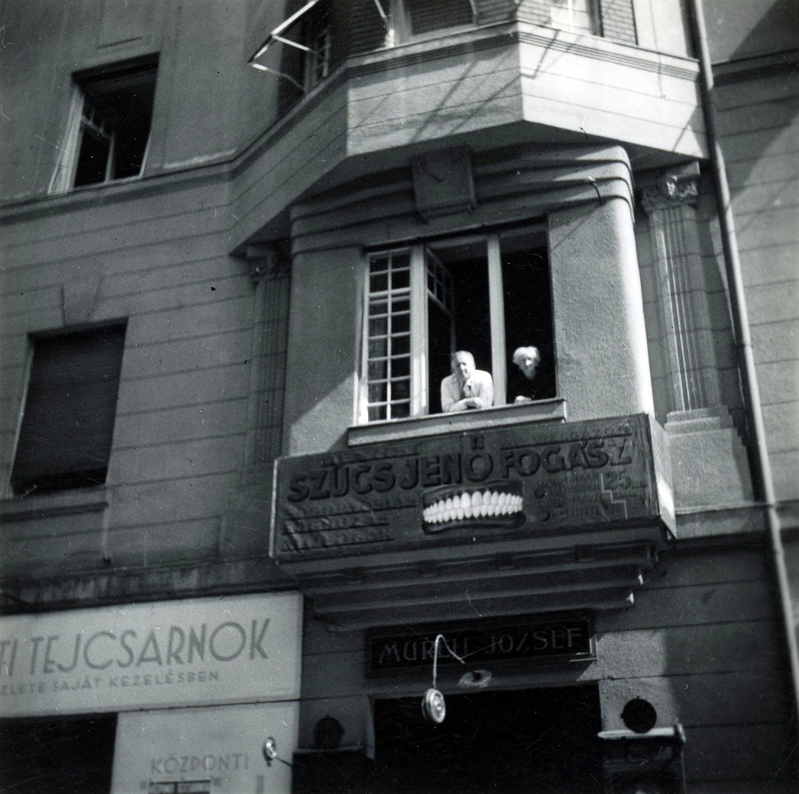 Magyarország, Budapest VII., Wesselényi utca 69., 1940, Glázer Attila, tejbolt, fogorvos, Budapest, Fortepan #118016