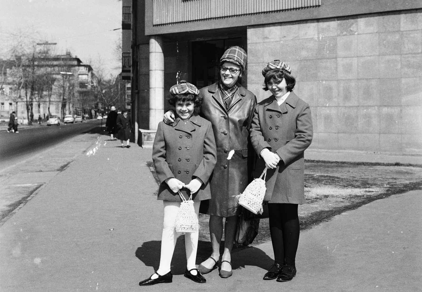 Hungary, Budapest XI., Budafoki út az Irinyi József utca sarkáról a Karinthy Frigyes út felé nézve., 1969, MHSZ, Budapest, Fortepan #118315