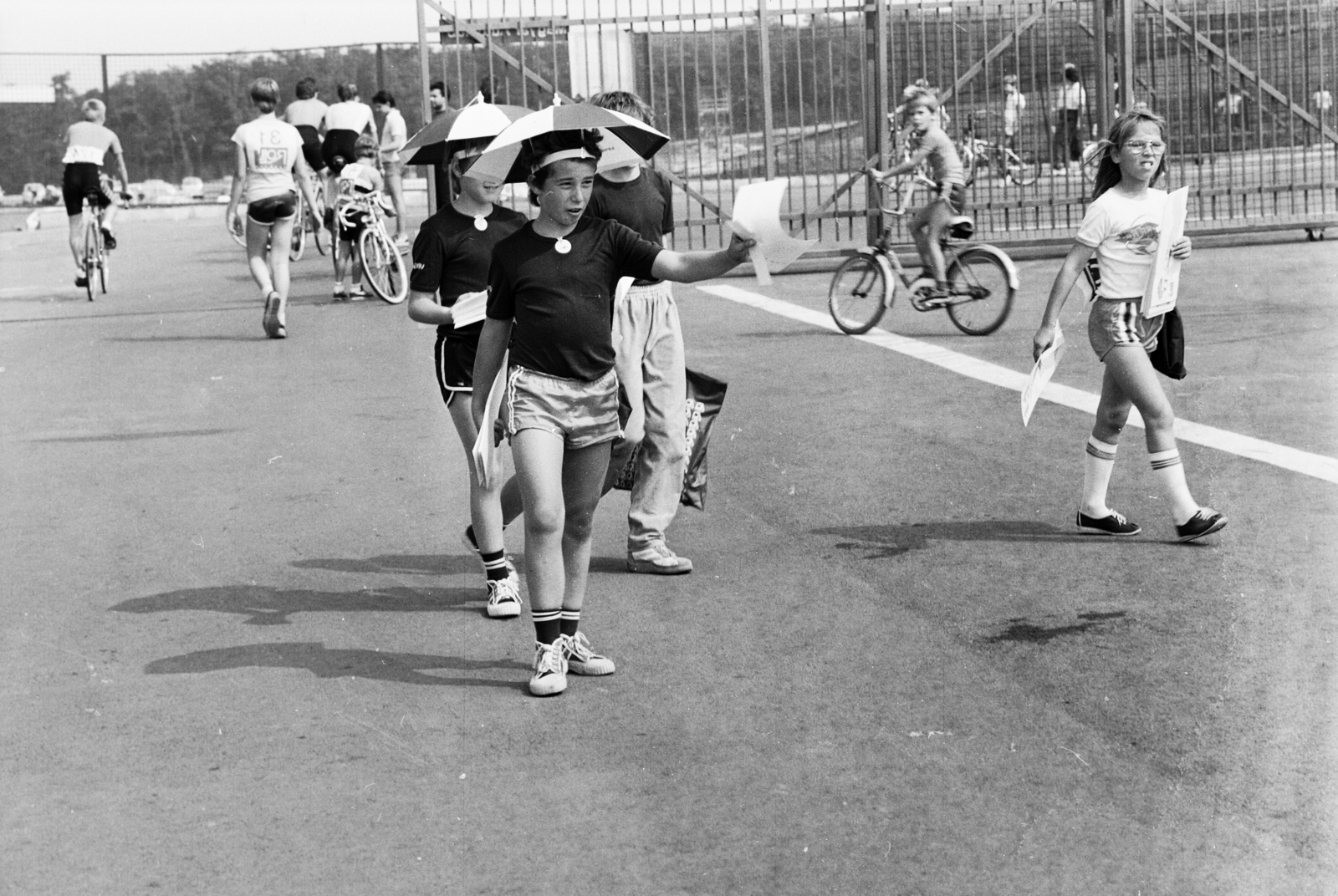 Magyarország, Hungaroring, Mogyoród, 1987, MHSZ, kerékpár, Fortepan #118416