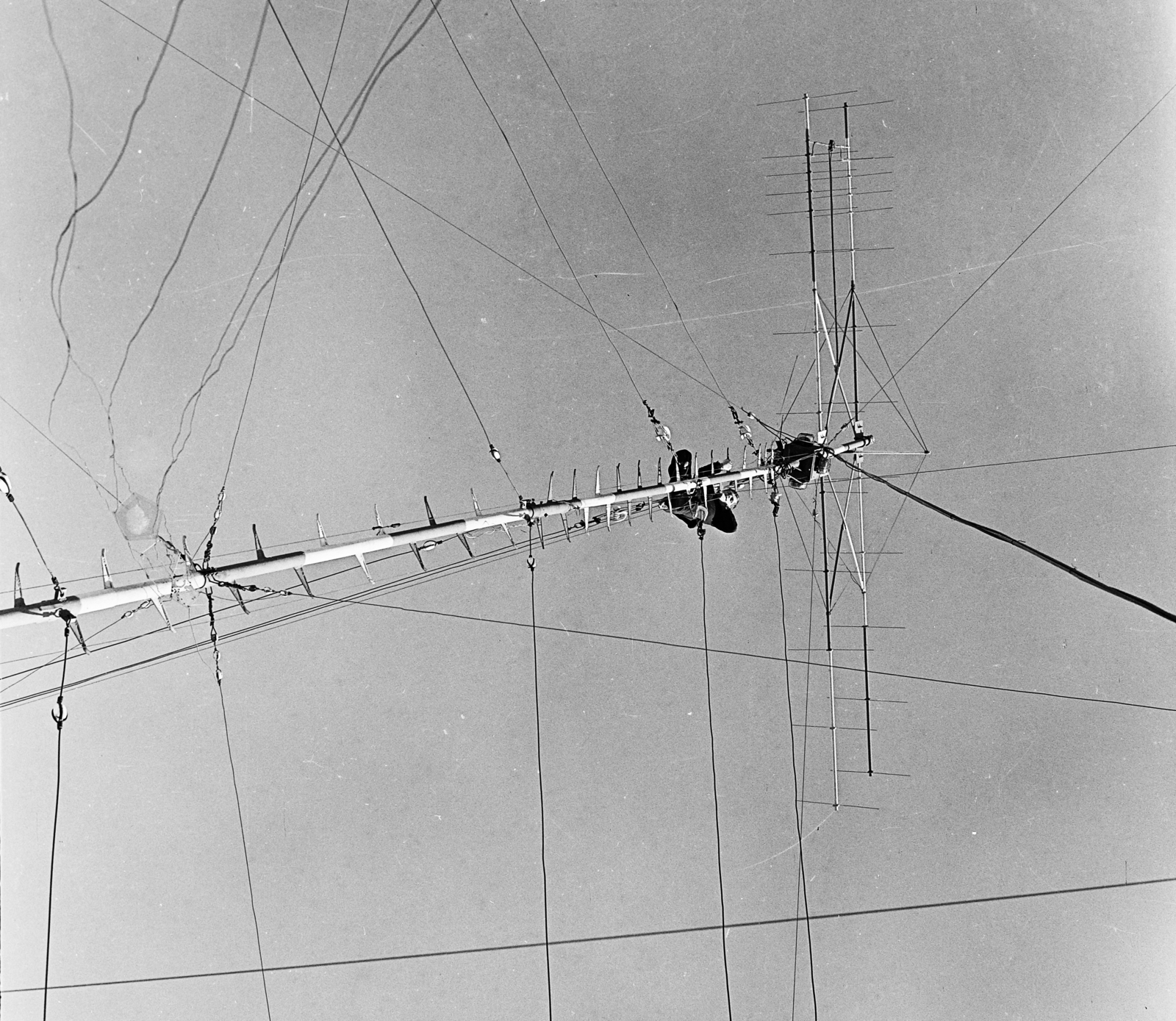 1967, MHSZ, aerial, Fortepan #118466