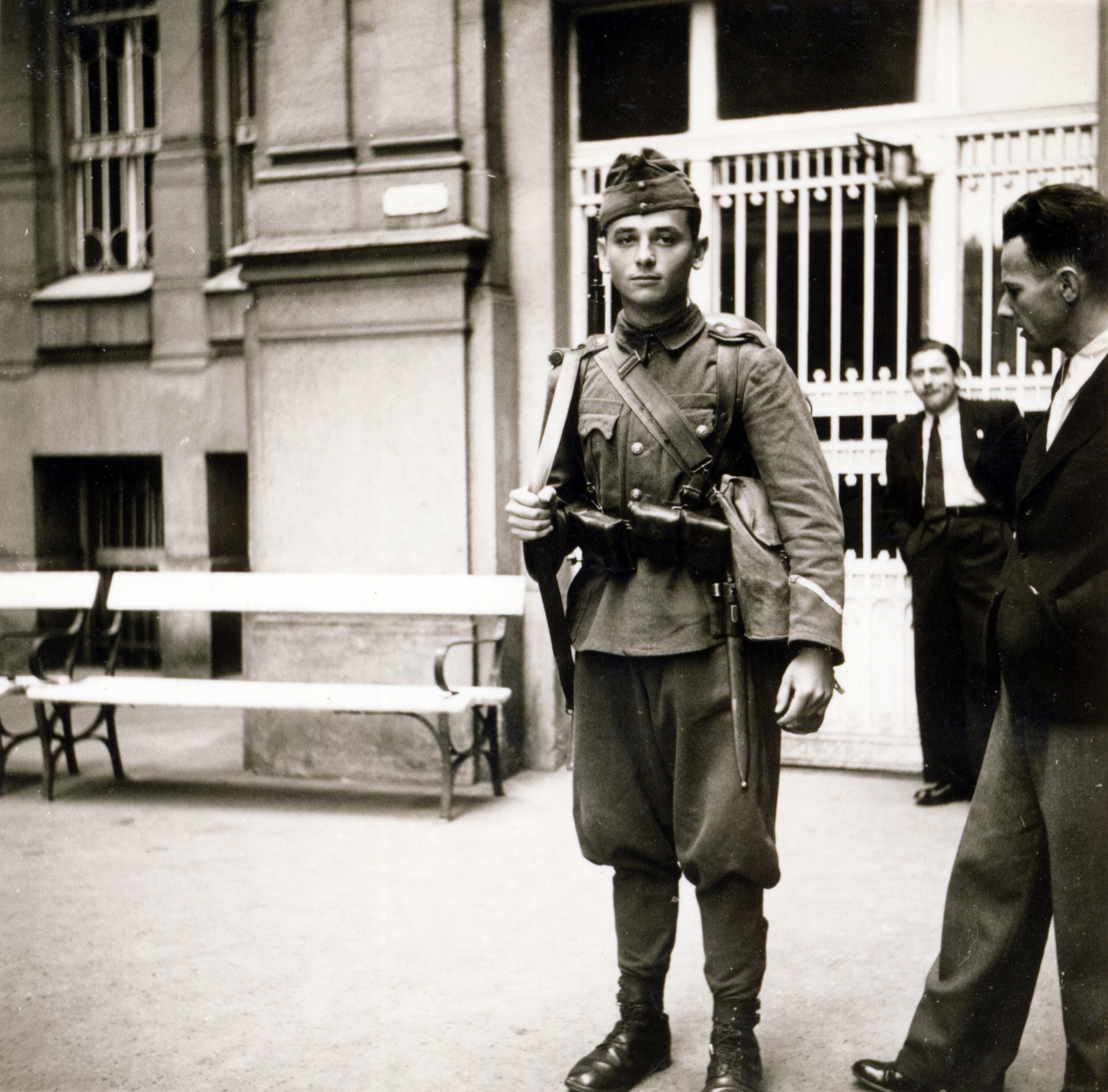 1942, Gál Mihály, patrol, Fortepan #118530