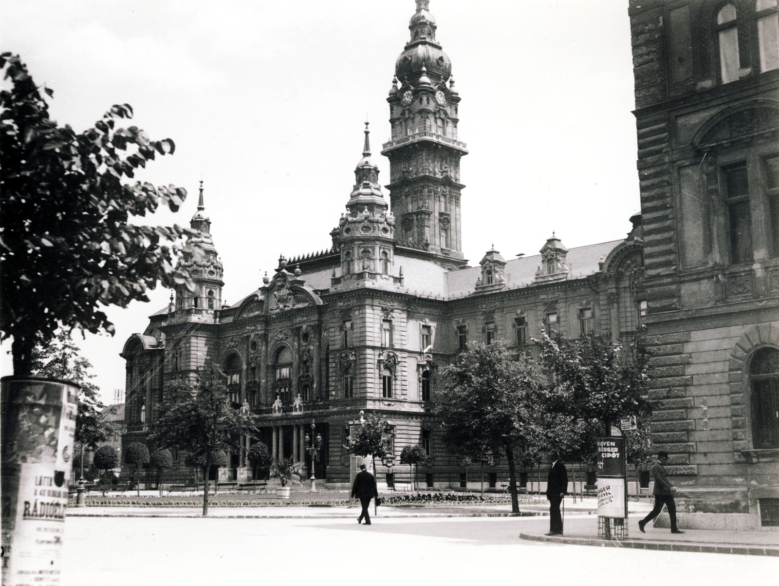 Magyarország, Győr, Városháza., 1938, Uj Nemzedék napilap, Fortepan #118712