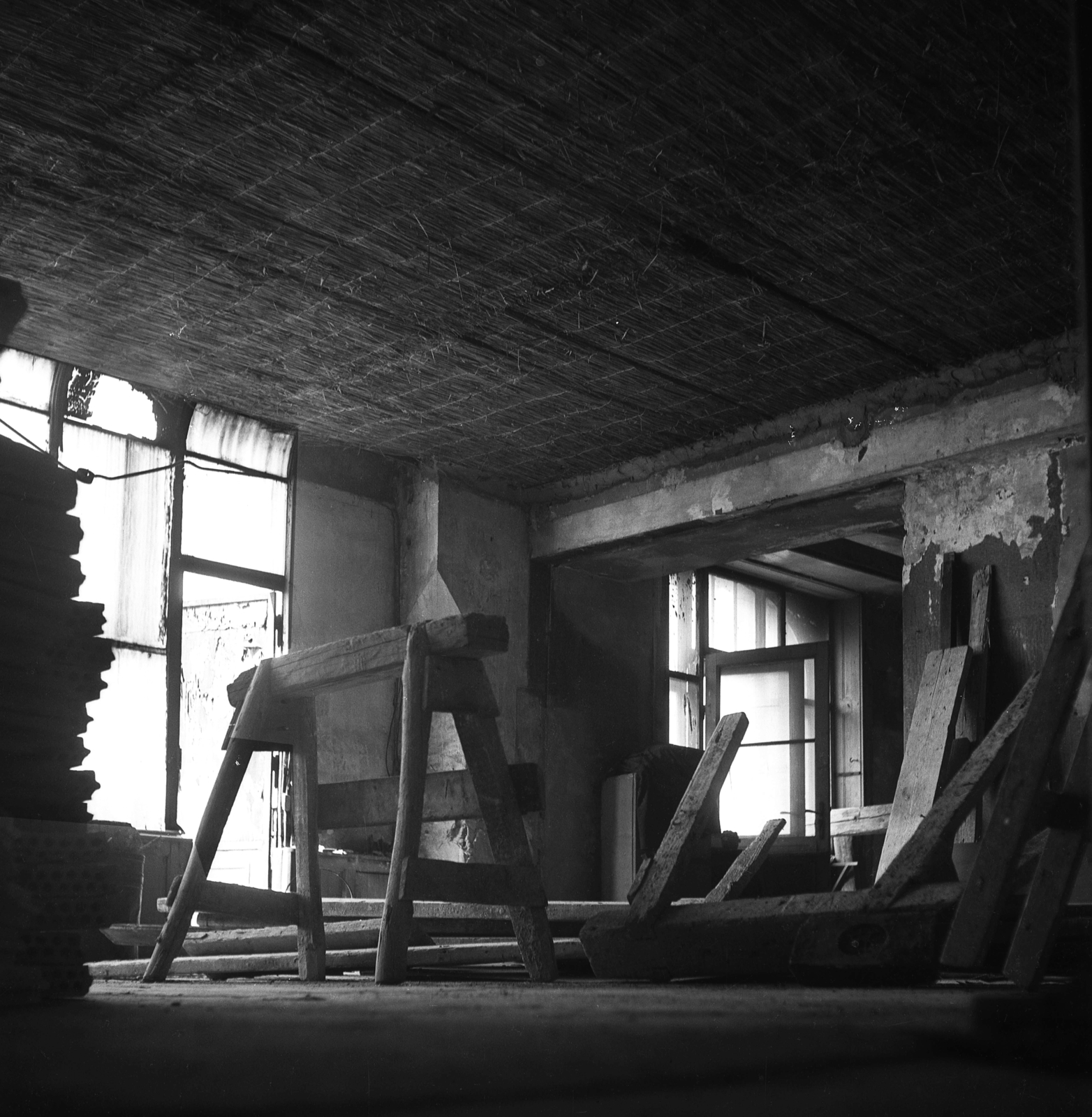 Hungary, Budapest VII., Király utca 51., Kis Pál fényképész egykori napfényműterme., 1959, Tamásy Sándor dr, Budapest, Fortepan #118879