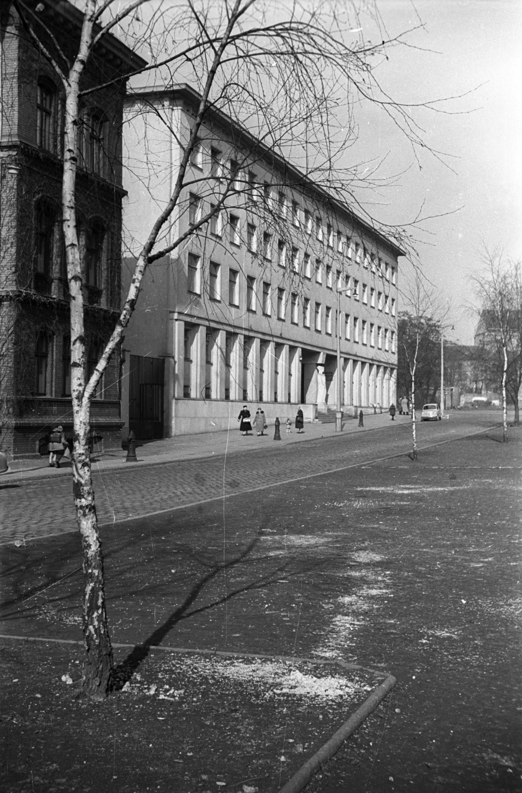 Lengyelország, Poznań, Aleje Marcinkowskiego 32., Területi Bíróság., 1962, Bogdan Celichowski, Fortepan #119286