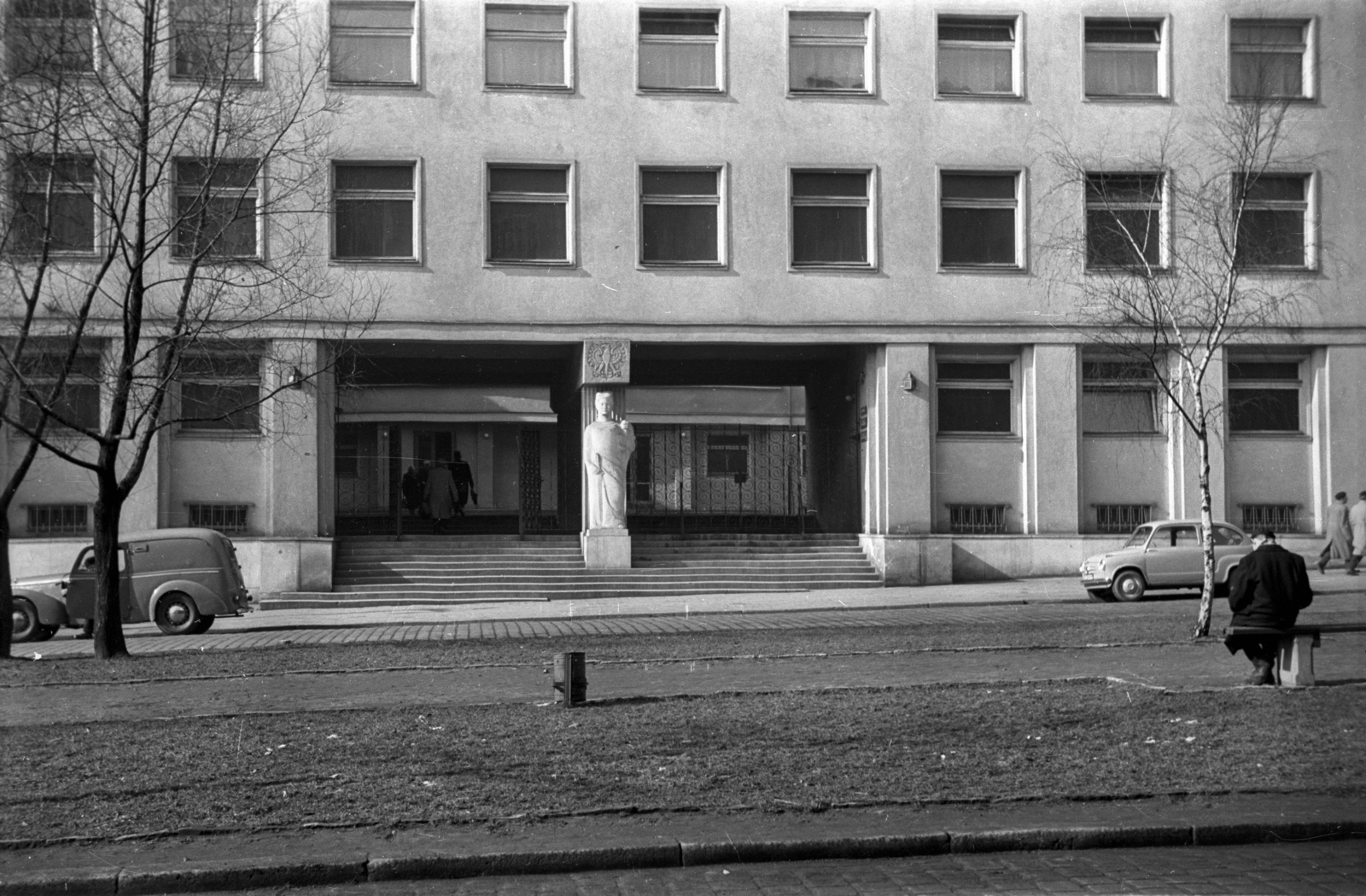 Lengyelország, Poznań, Aleje Marcinkowskiego 32., Területi Bíróság., 1962, Bogdan Celichowski, Fortepan #119287