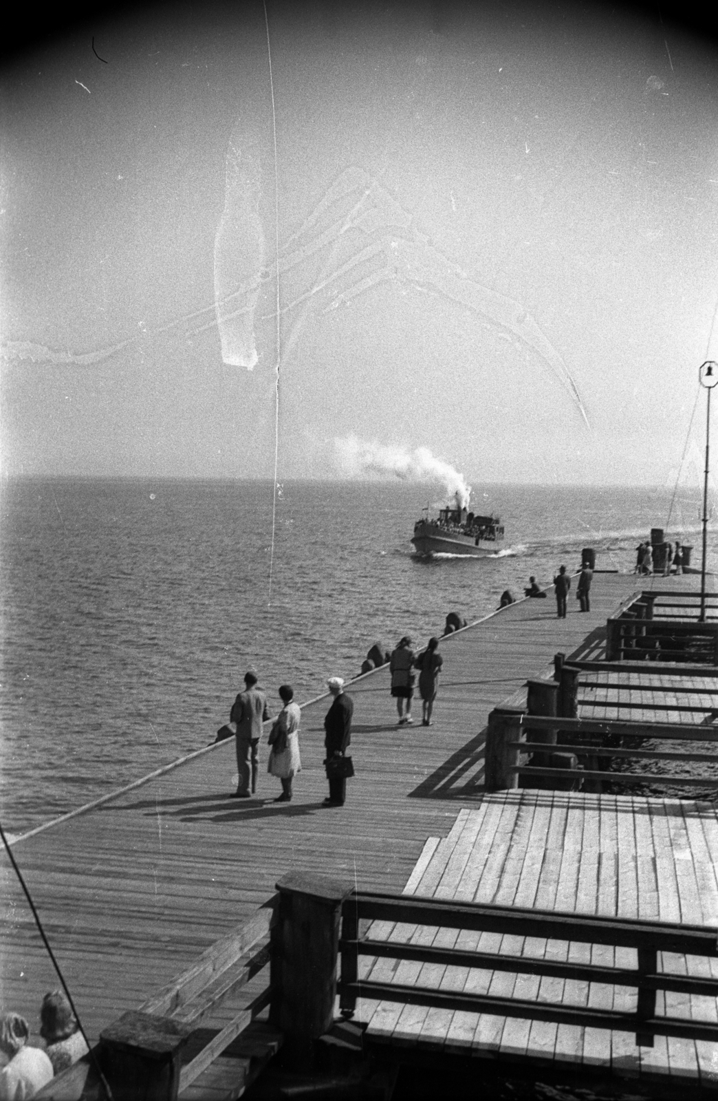 Poland, Sopot, móló., 1943, Bogdan Celichowski, Fortepan #119462