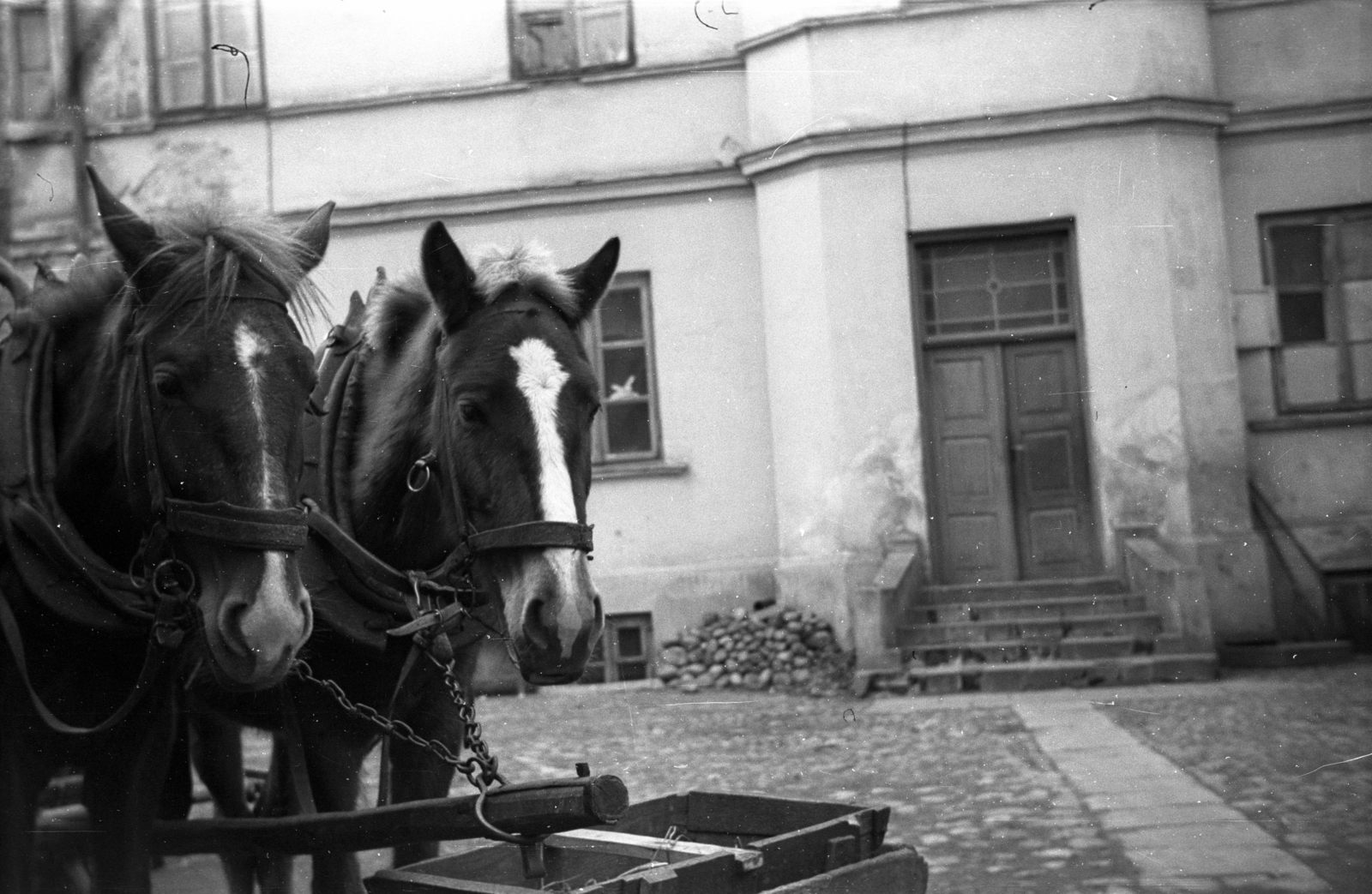 Lengyelország, Skierniewice, az ulica Henryka Sienkiewicza 18. udvara., 1943, Bogdan Celichowski, Fortepan #119503