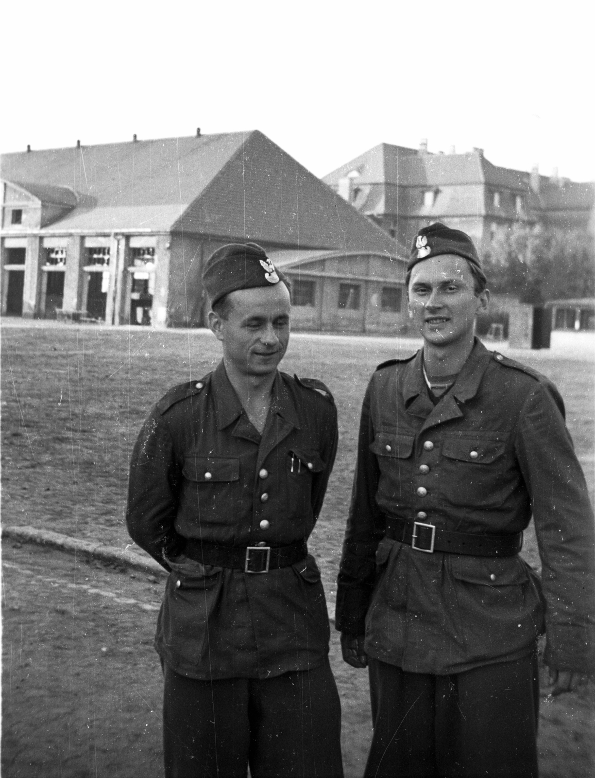 Poland, 1950, Bogdan Celichowski, soldier, Fortepan #119653