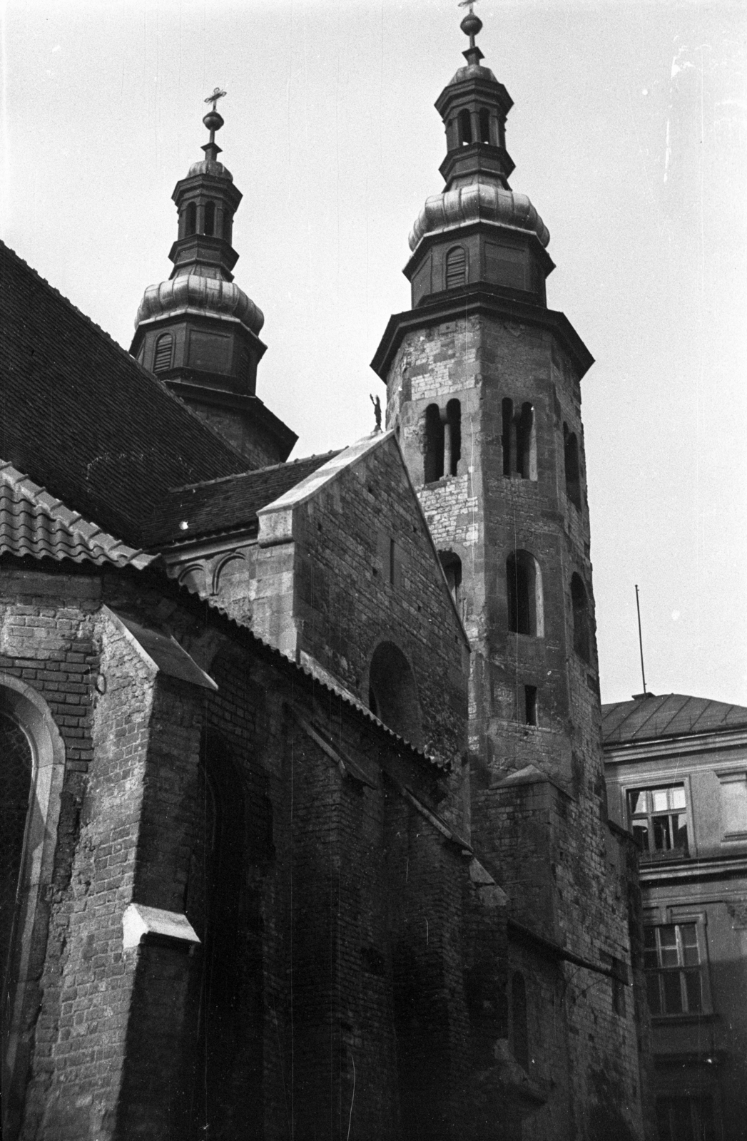 Poland, Kraków, Szent András-templom (Kościół św. Andrzeja). , 1952, Bogdan Celichowski, church, Fortepan #119914
