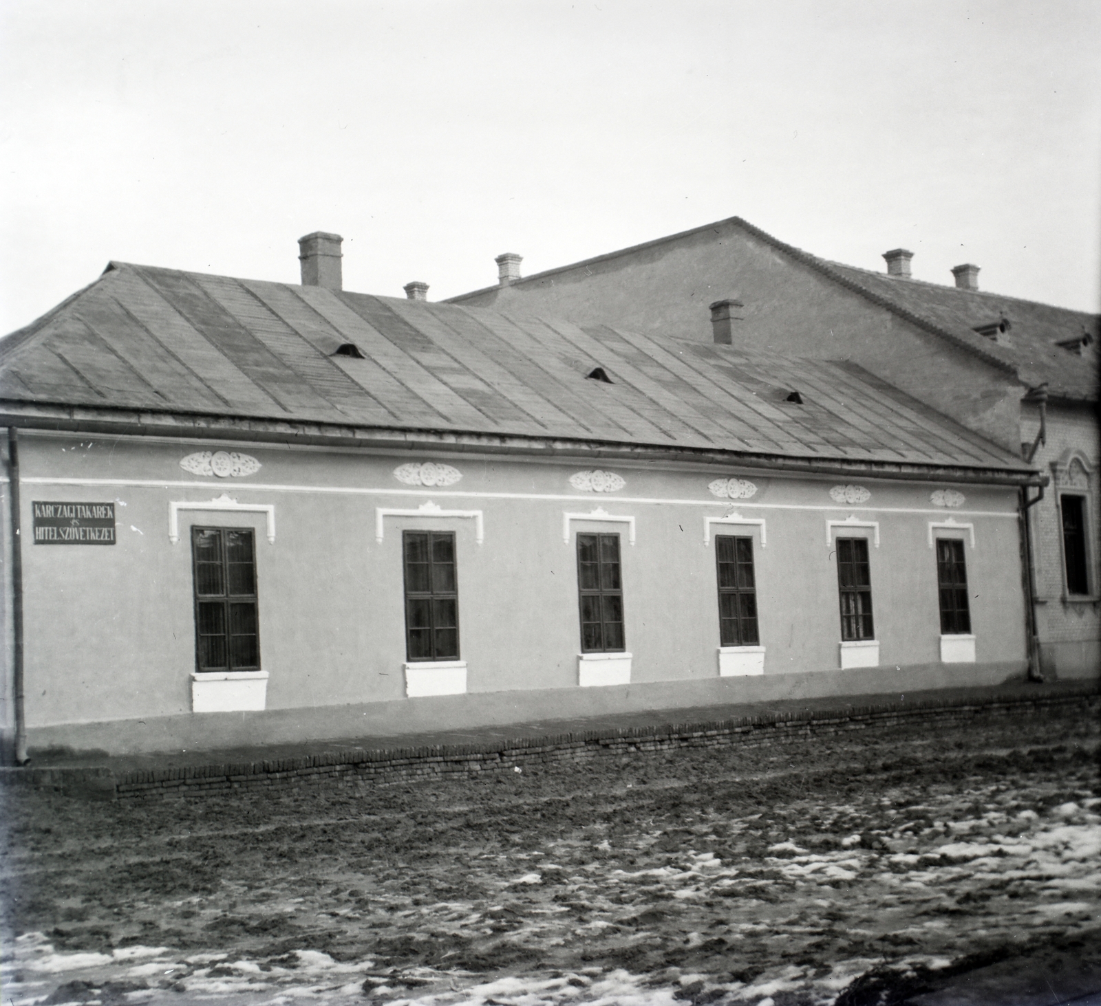 Hungary, Karcag, 1916, Hanser Mária, street view, mud, Fortepan #120423