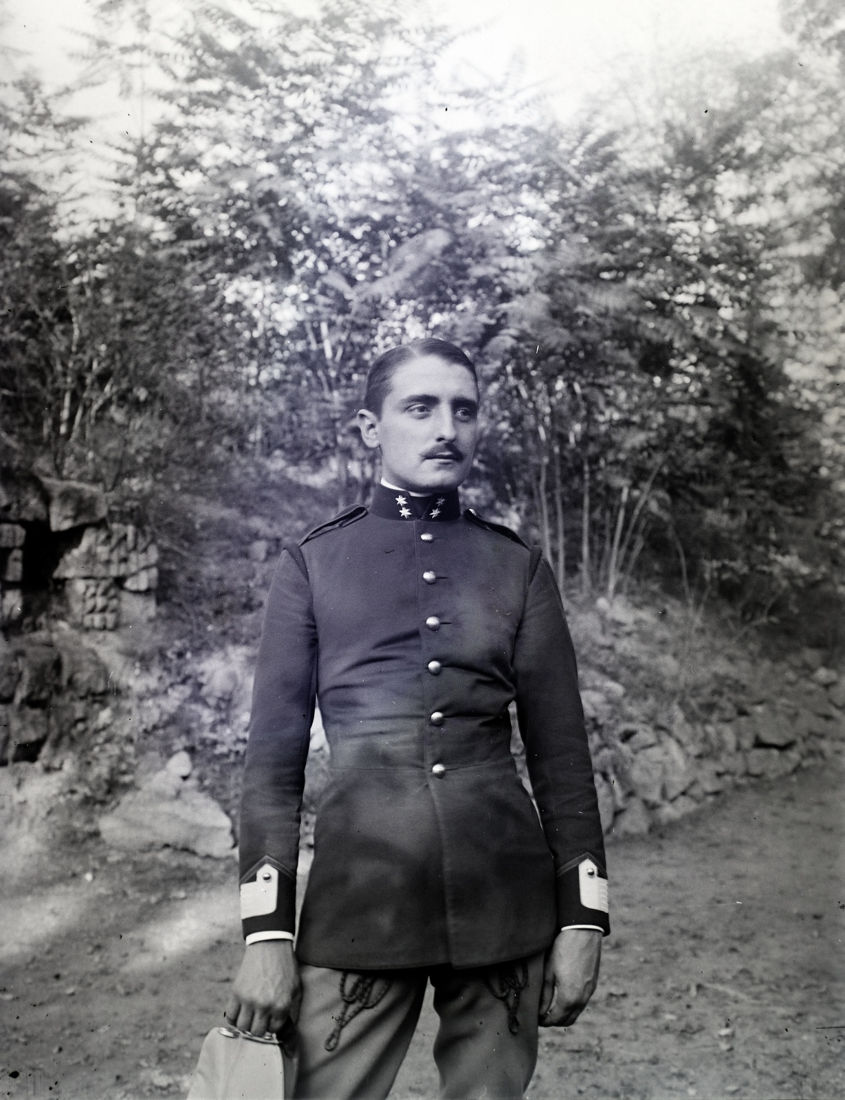 1908, Hanser Mária, uniform, Fortepan #120458