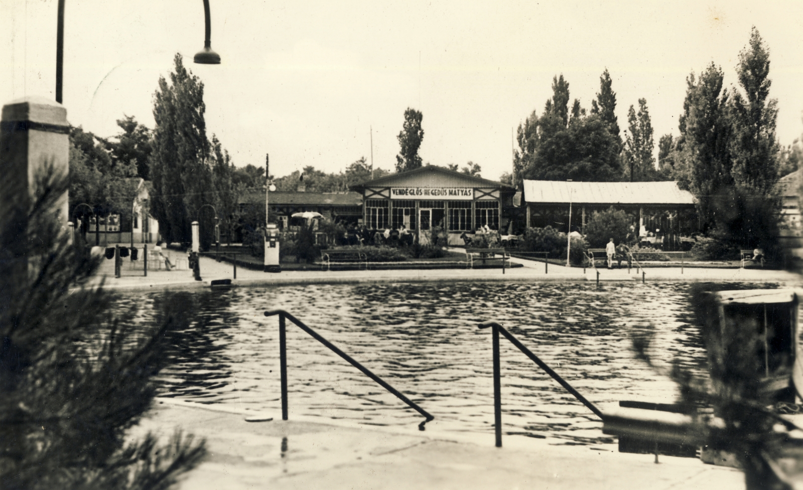 Hungary, Hajdúszoboszló, strand., 1925, Hanser Mária, Fortepan #120561
