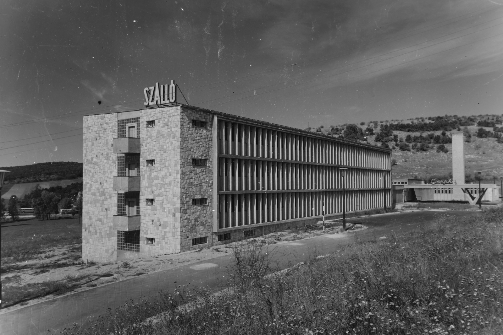 Magyarország, Aggtelek, Cseppkő szálló., 1967, UVATERV, Fortepan #121088