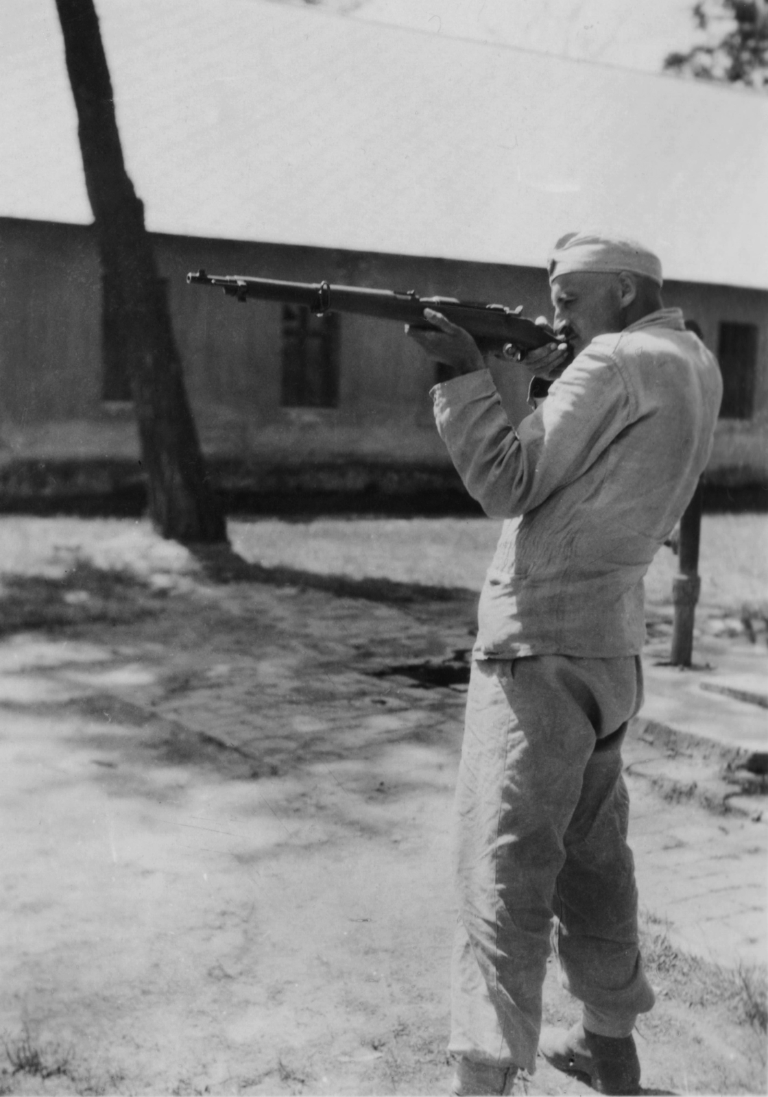 Hungary, levente., 1937, Zádori Ferenc, target shooting, Fortepan #121165