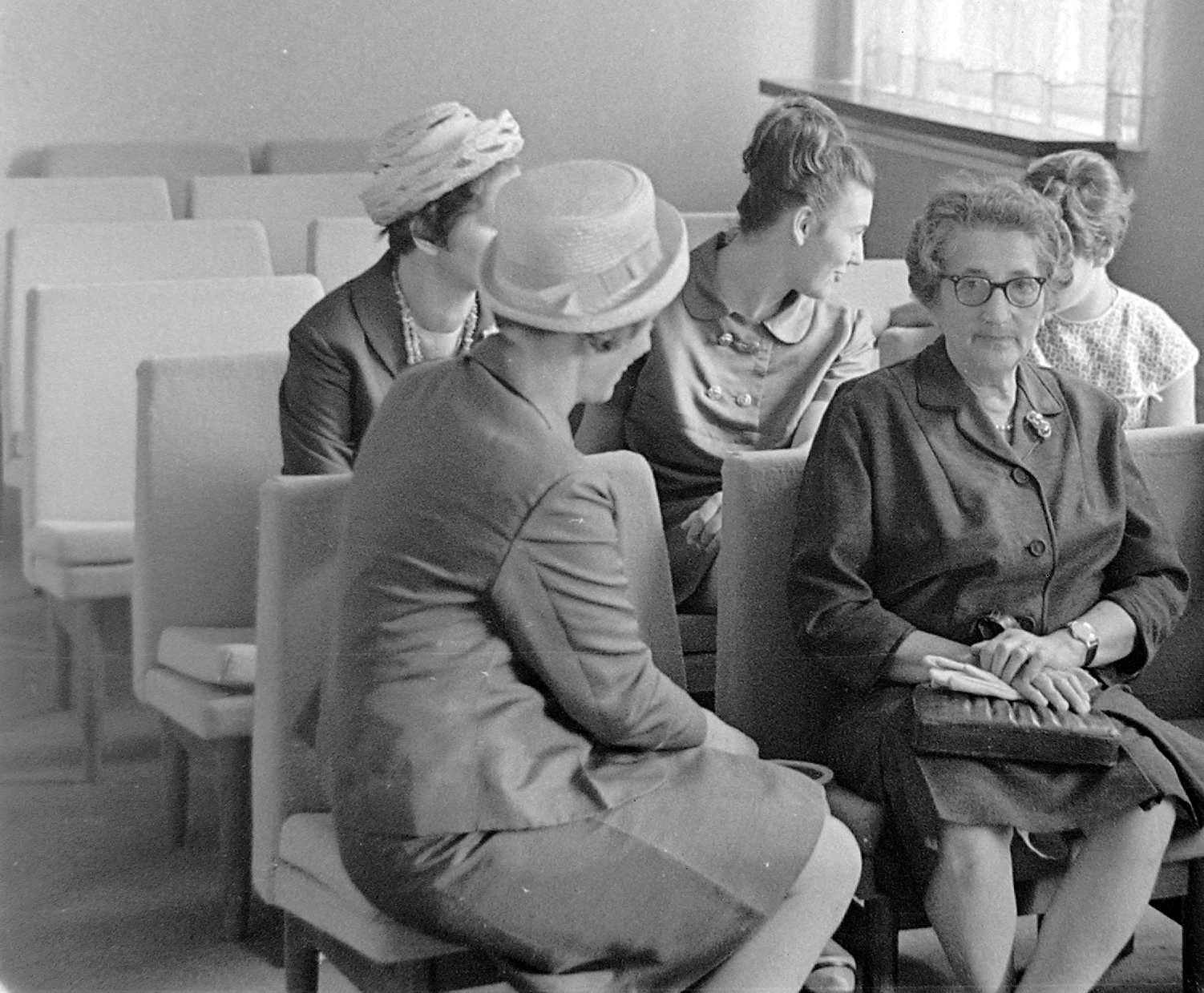 1967, G K, hat, glasses, handbag, Fortepan #12233