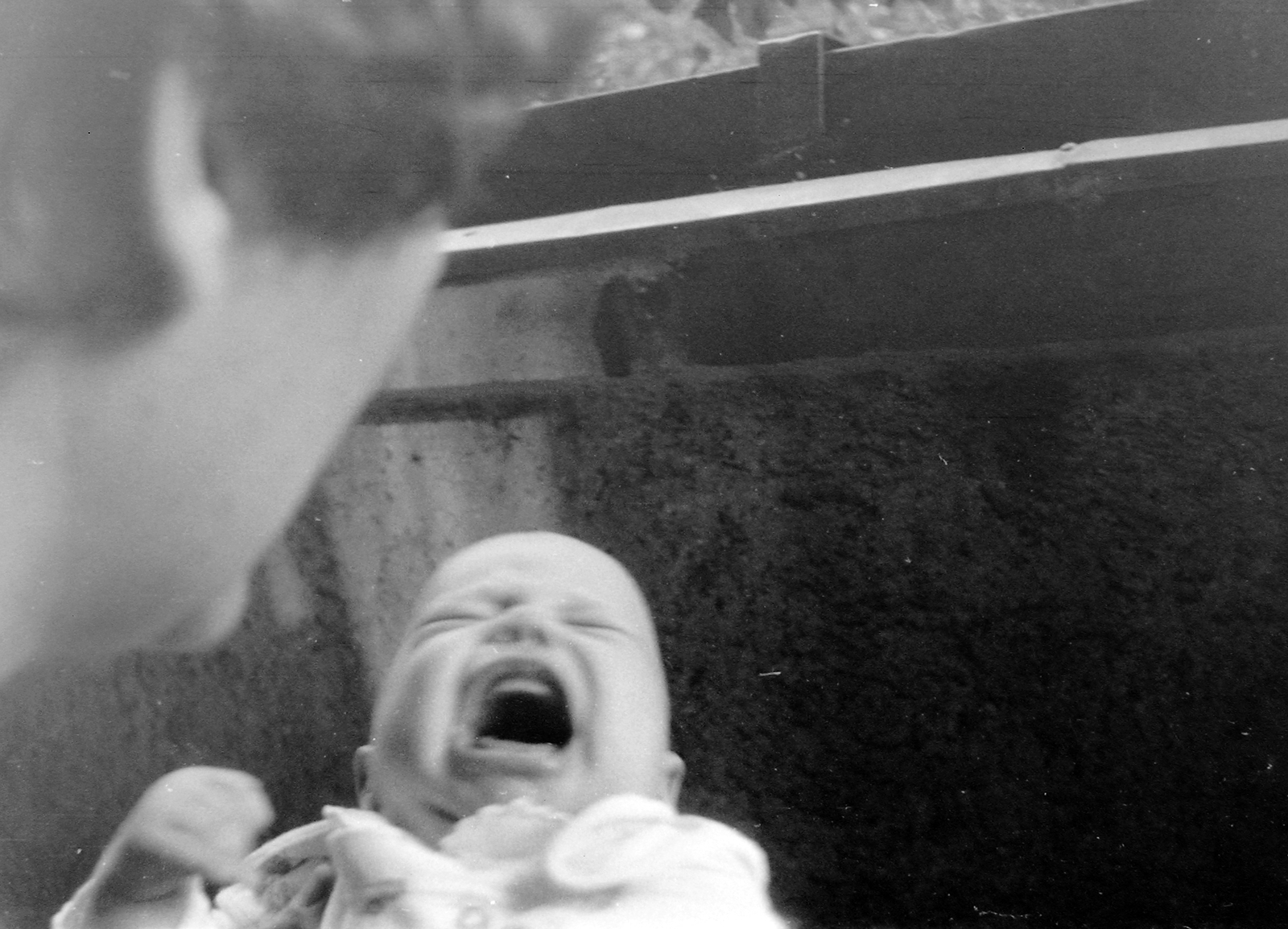 1977, G K, newborn, crying, Fortepan #12264