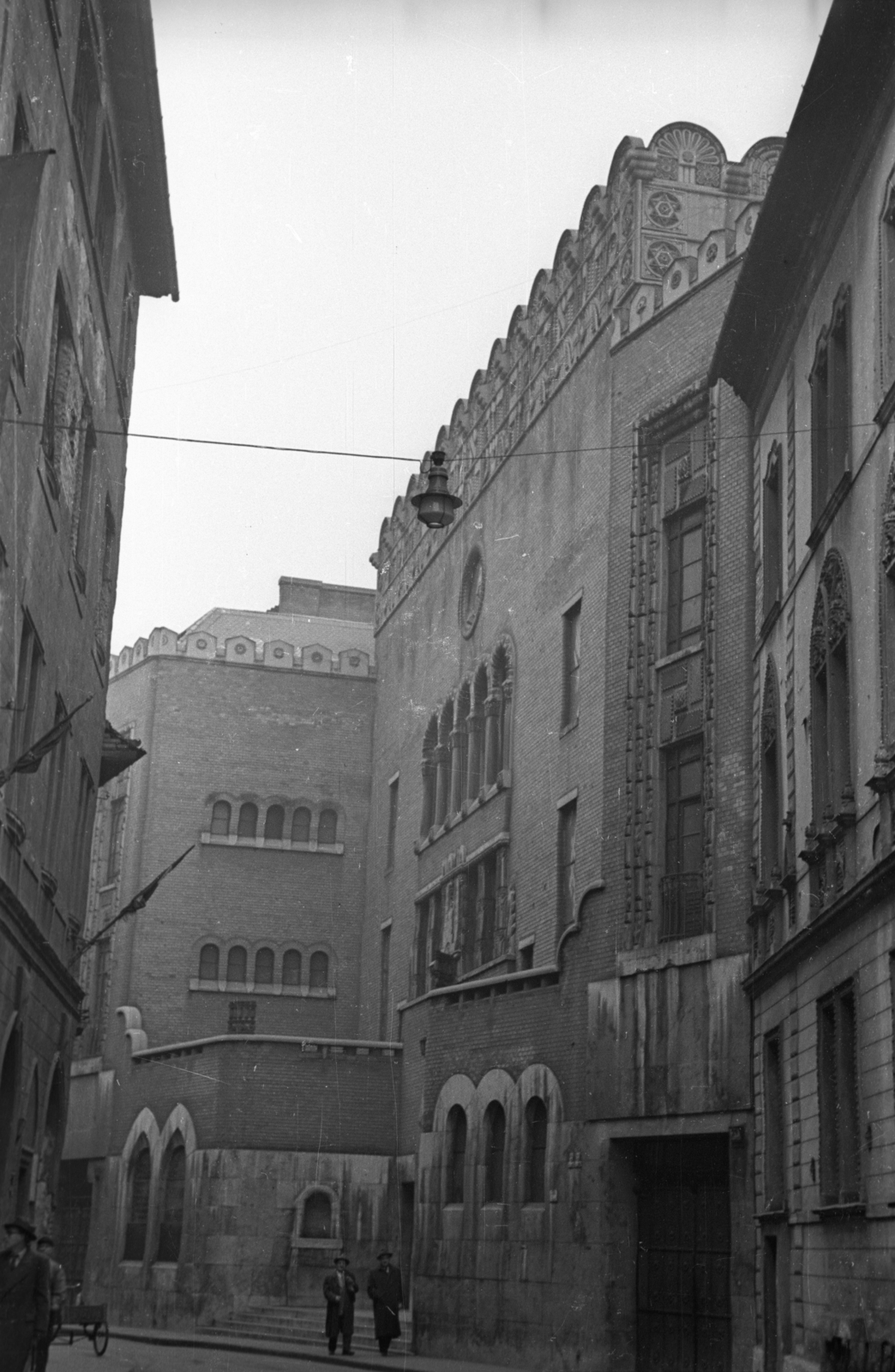 Hungary, Budapest VII., Kazinczy utcai zsinagóga., 1954, Hámori Gyula, Budapest, synagogue, Fortepan #123618