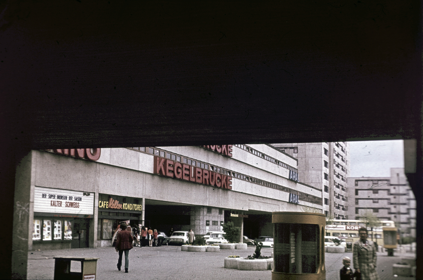 Germany, Berlin, Märkisches Viertel., 1970, G K, colorful, West Berlin, Fortepan #12367