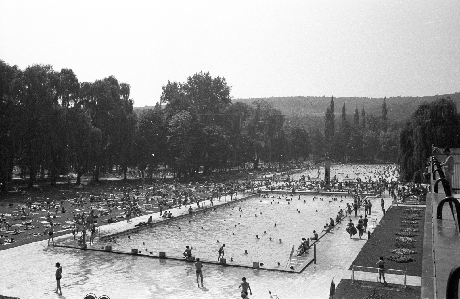 Hungary, Miskolc,Miskolctapolca, strandfürdő., 1970, Szepesfalvy Gábor, Fortepan #123853