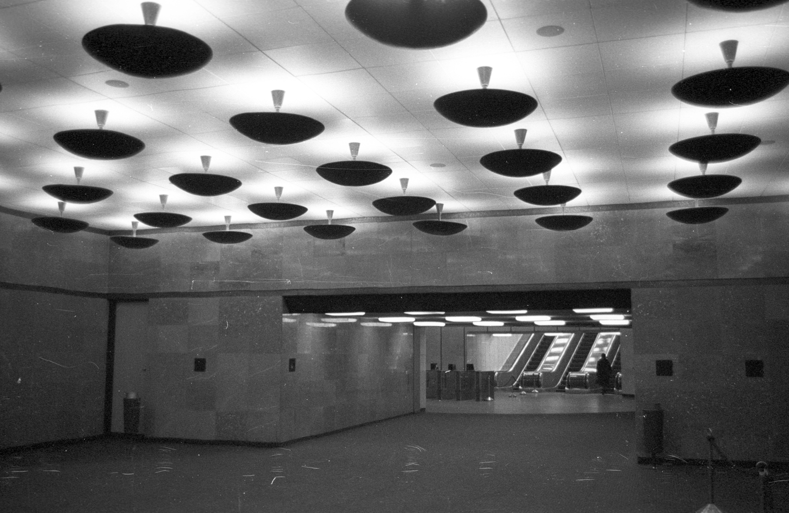 Hungary, Budapest V., Deák Ferenc tér, metróállomás., 1973, Szepesfalvy Gábor, Budapest, Fortepan #123888