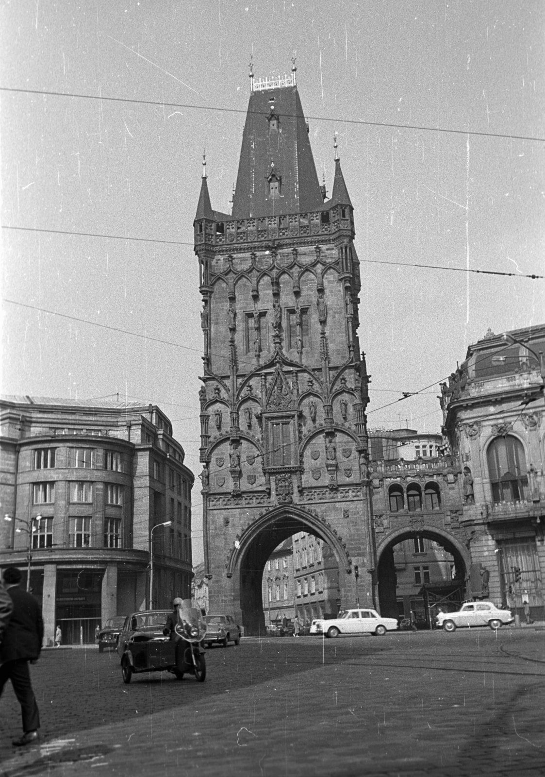 Czech Republik, Prague, Lőportorony., 1967, Szepesfalvy Gábor, Czechoslovakia, Fortepan #123894