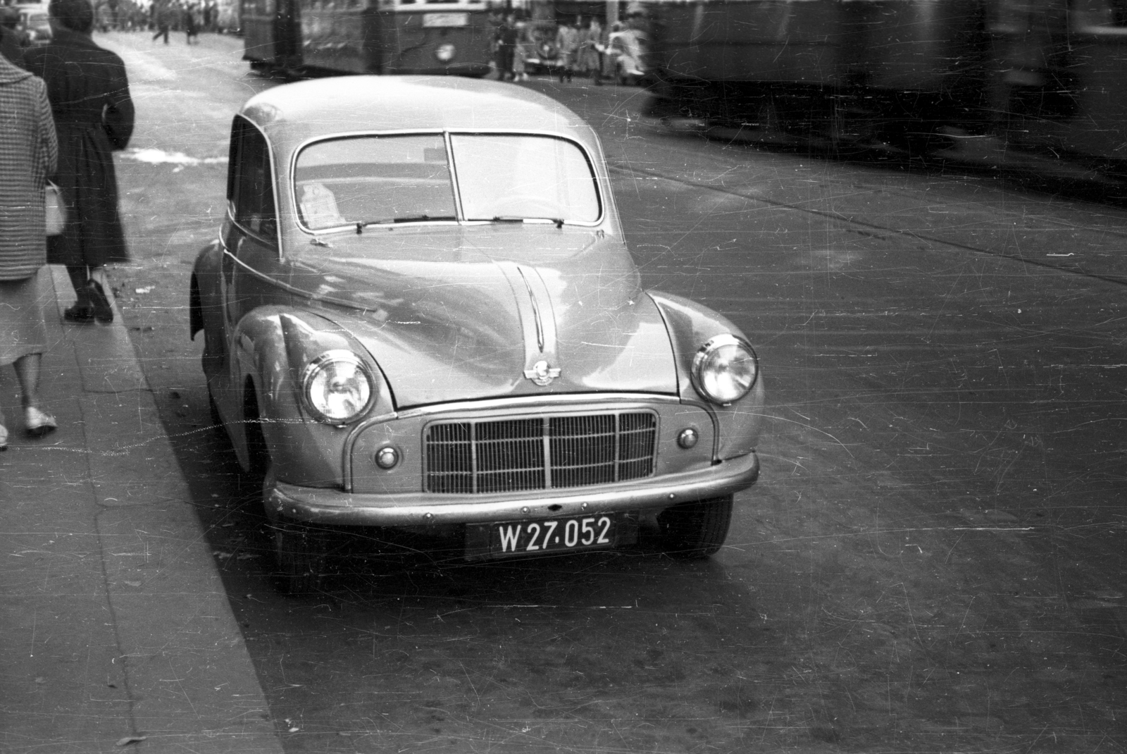 1955, Ember Károly, number plate, automobile, Fortepan #123964