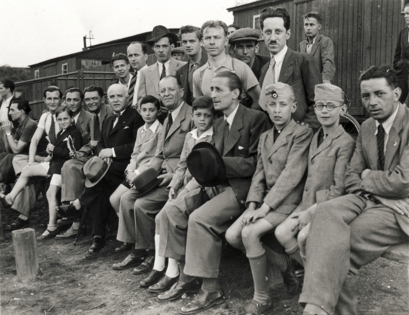 1937, Stuber Andrea, tableau, hat in hand, Fortepan #124086